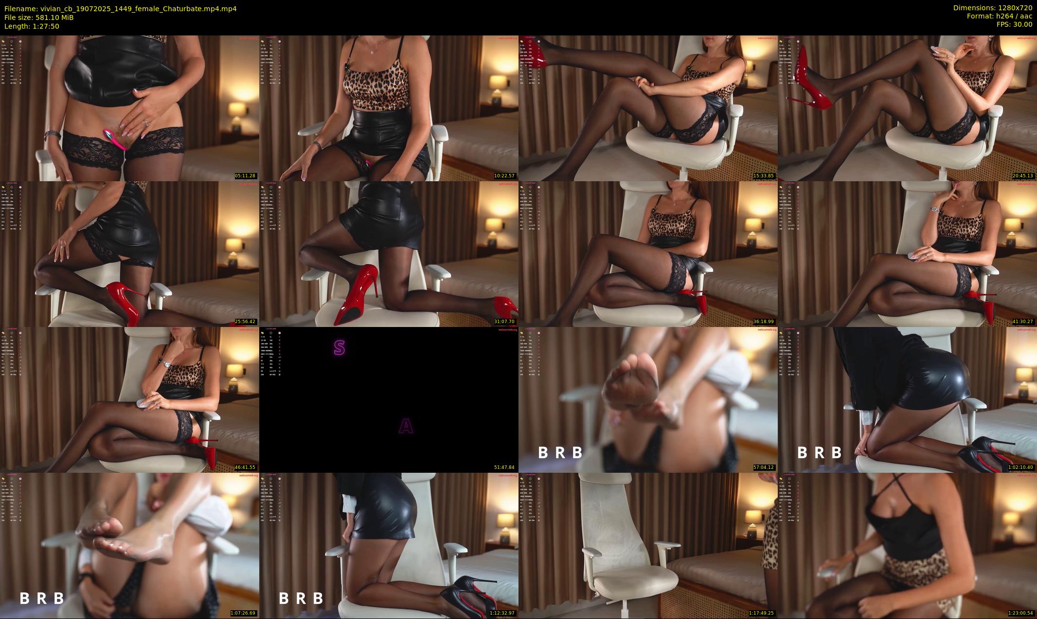 vivian_cb — 88 minute Chaturbate female cam show recording, 720p, Jul 19, 2025
