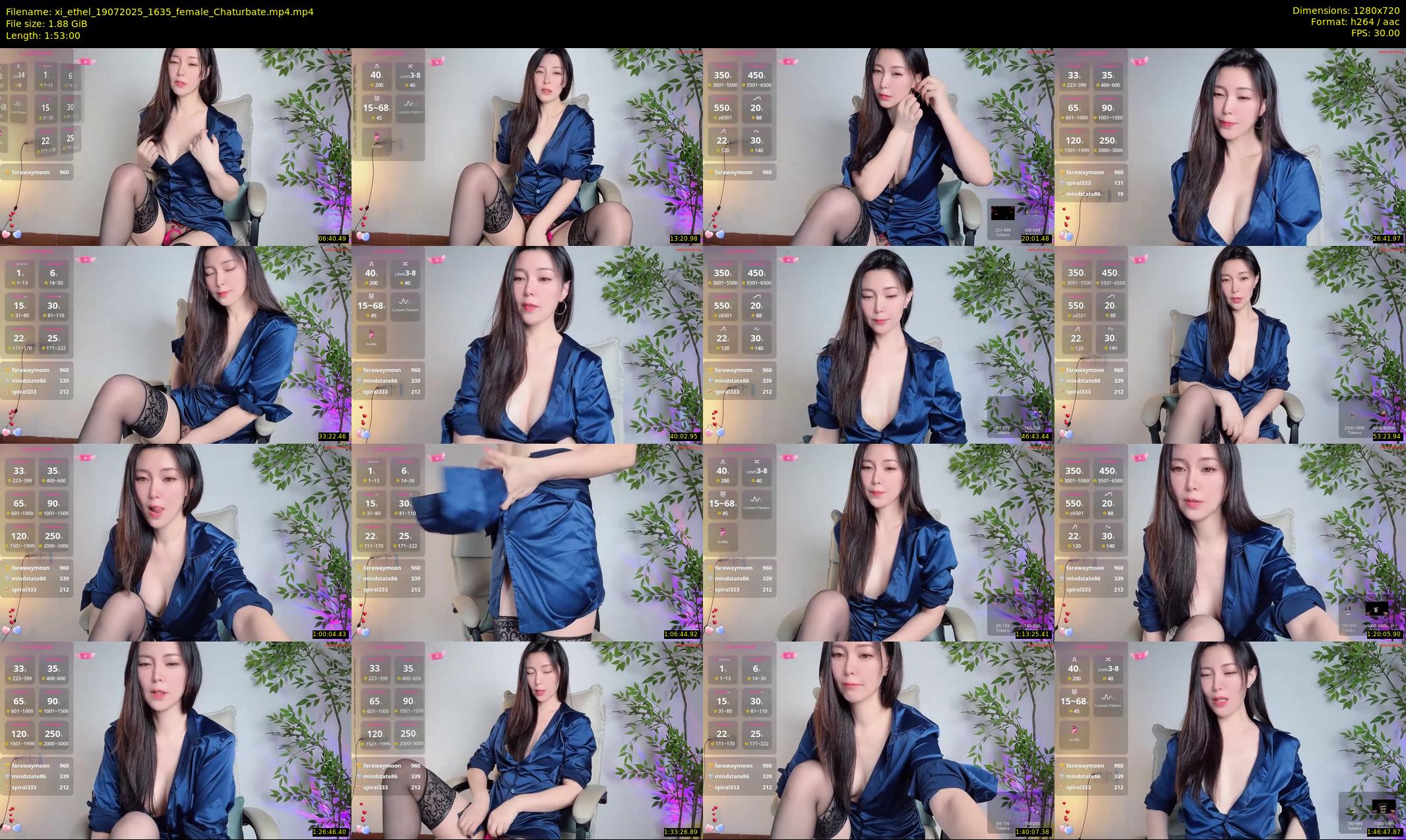 xi_ethel — 113 minute Chaturbate female cam show recording, 720p, Jul 19, 2025