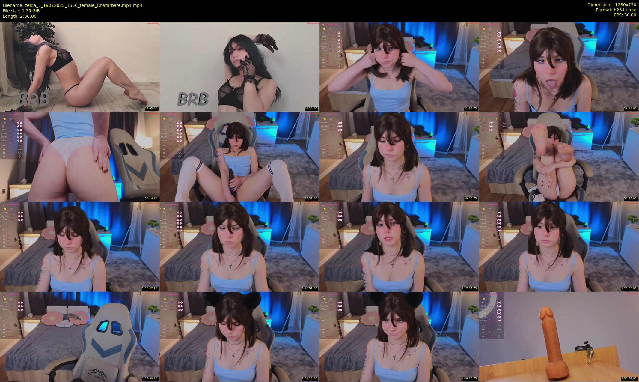 zelda_1 — 120 minute Chaturbate female cam show recording, 720p, Jul 19, 2025