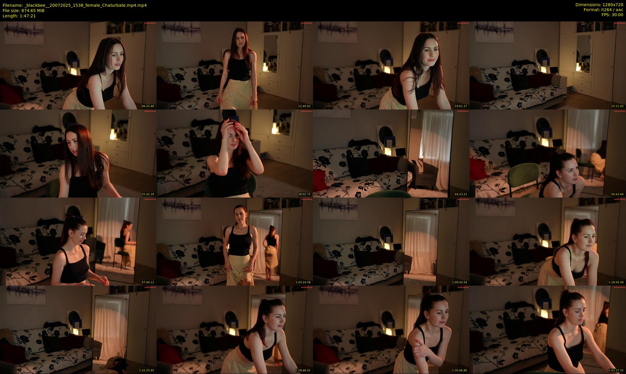 _blackbee_ — 108 minute Chaturbate female cam show recording, 720p, Jul 20, 2025