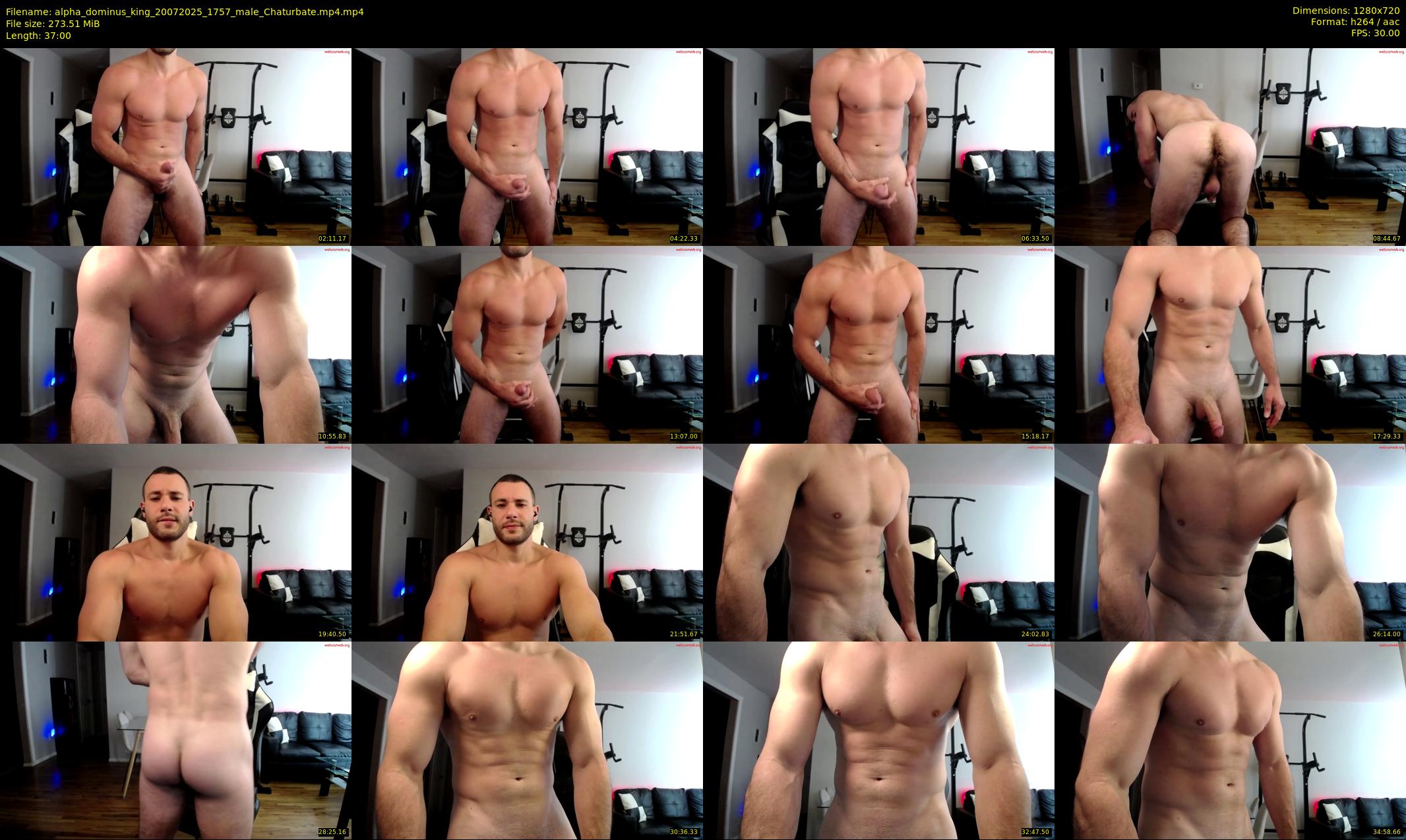 alpha_dominus_king — 37 minute Chaturbate male cam show recording, 720p, Jul 20, 2025