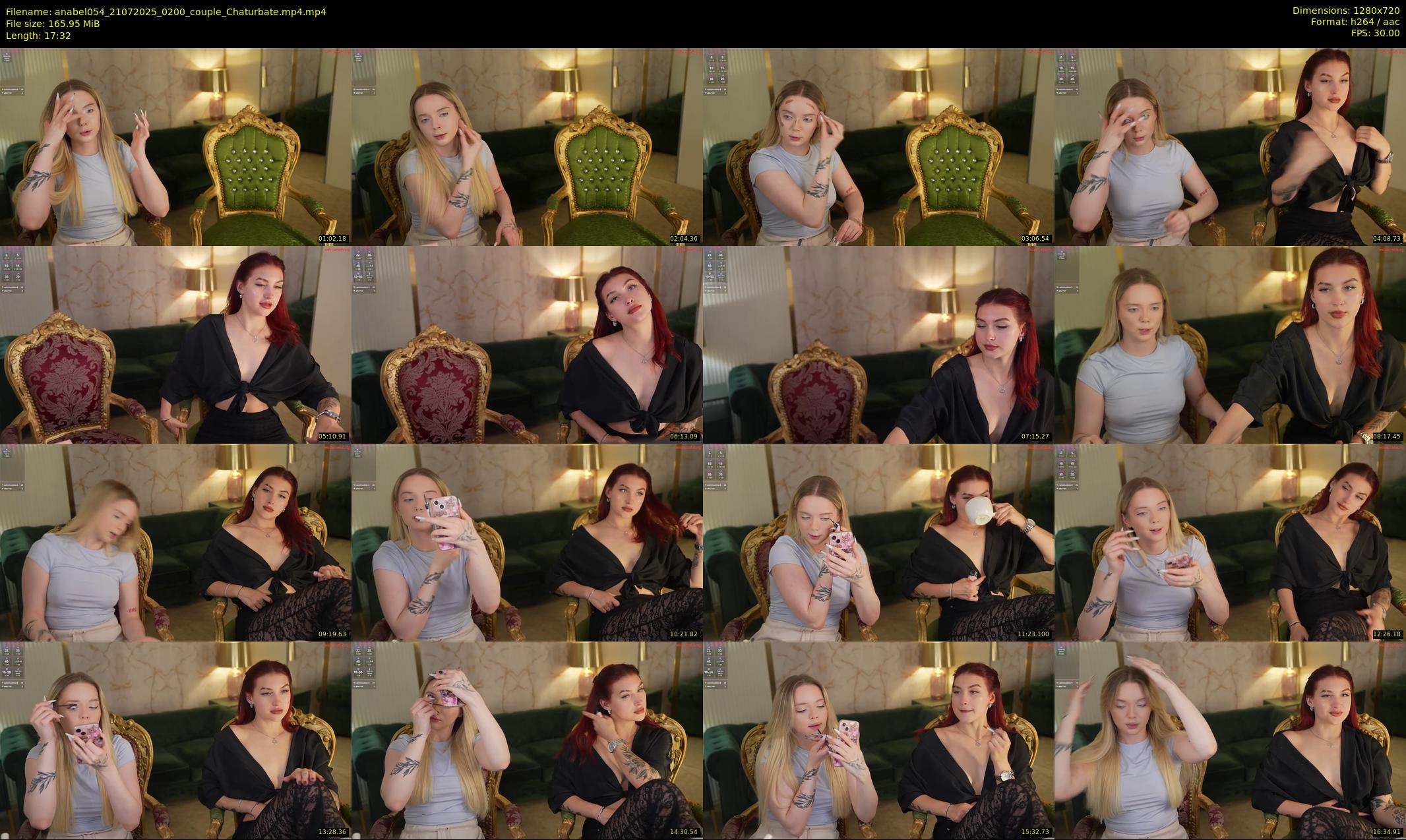 anabel054 — 18 minute Chaturbate female cam show recording, 720p, Jul 21, 2025