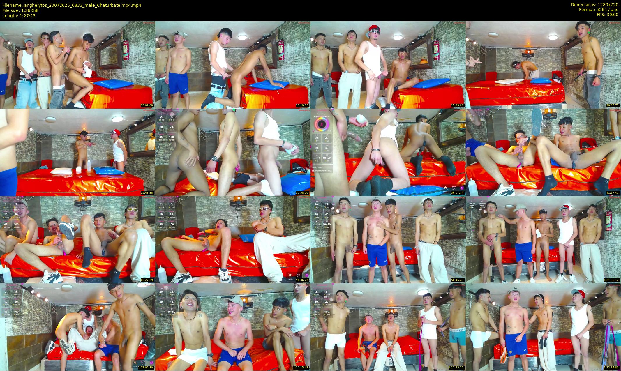 anghelytos — 88 minute Chaturbate male cam show recording, 720p, Jul 20, 2025
