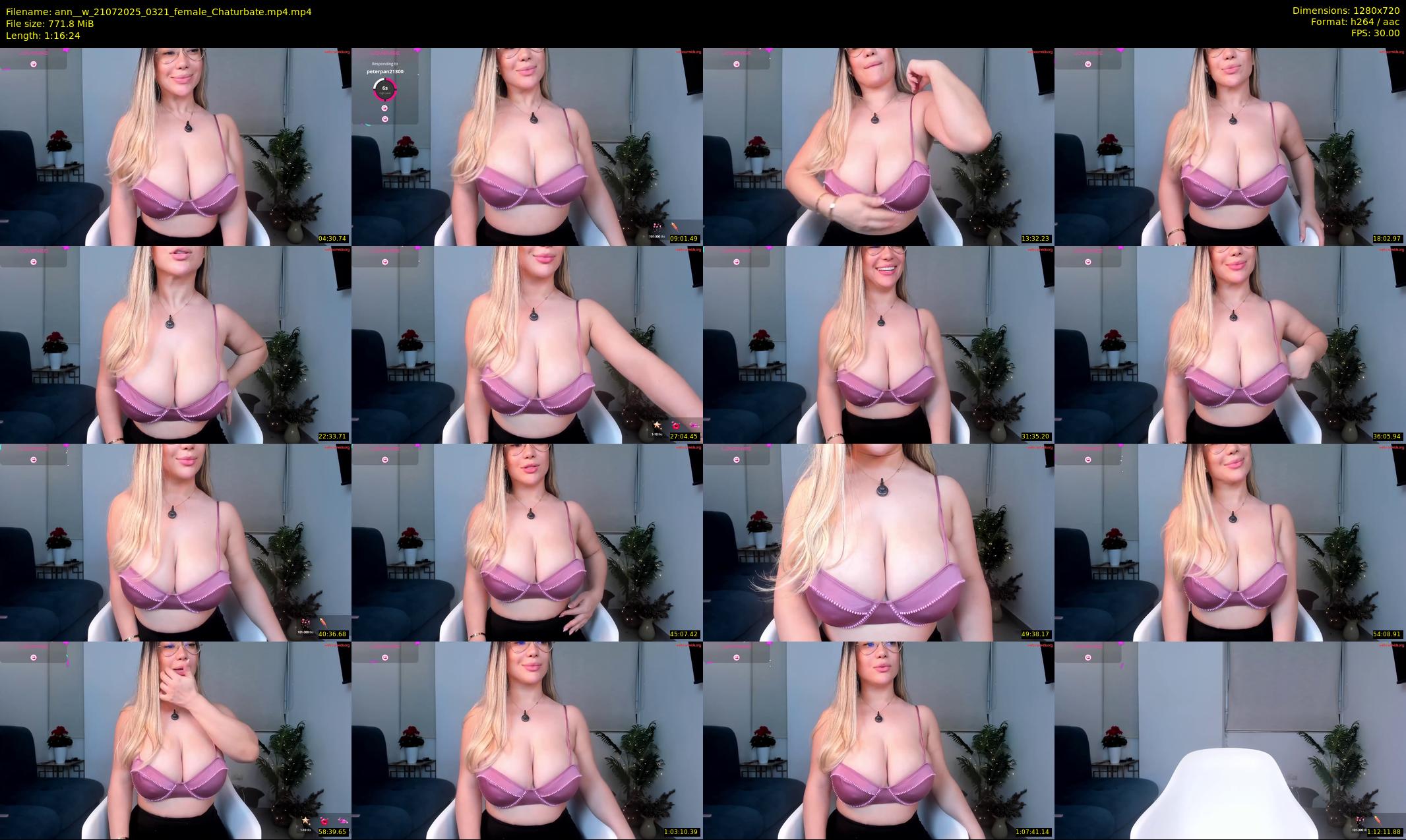 ann__w — 77 minute Chaturbate female cam show recording, 720p, Jul 21, 2025