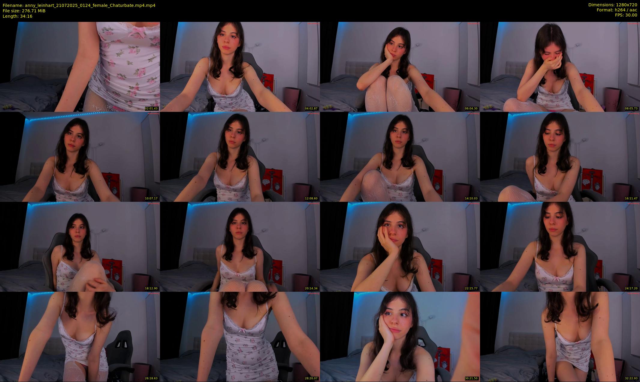 anny_leinhart — 35 minute Chaturbate female cam show recording, 720p, Jul 21, 2025