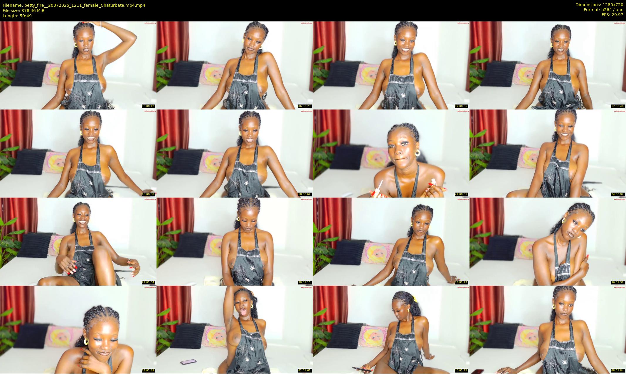 betty_fire_ — 51 minute Chaturbate female cam show recording, 720p, Jul 20, 2025