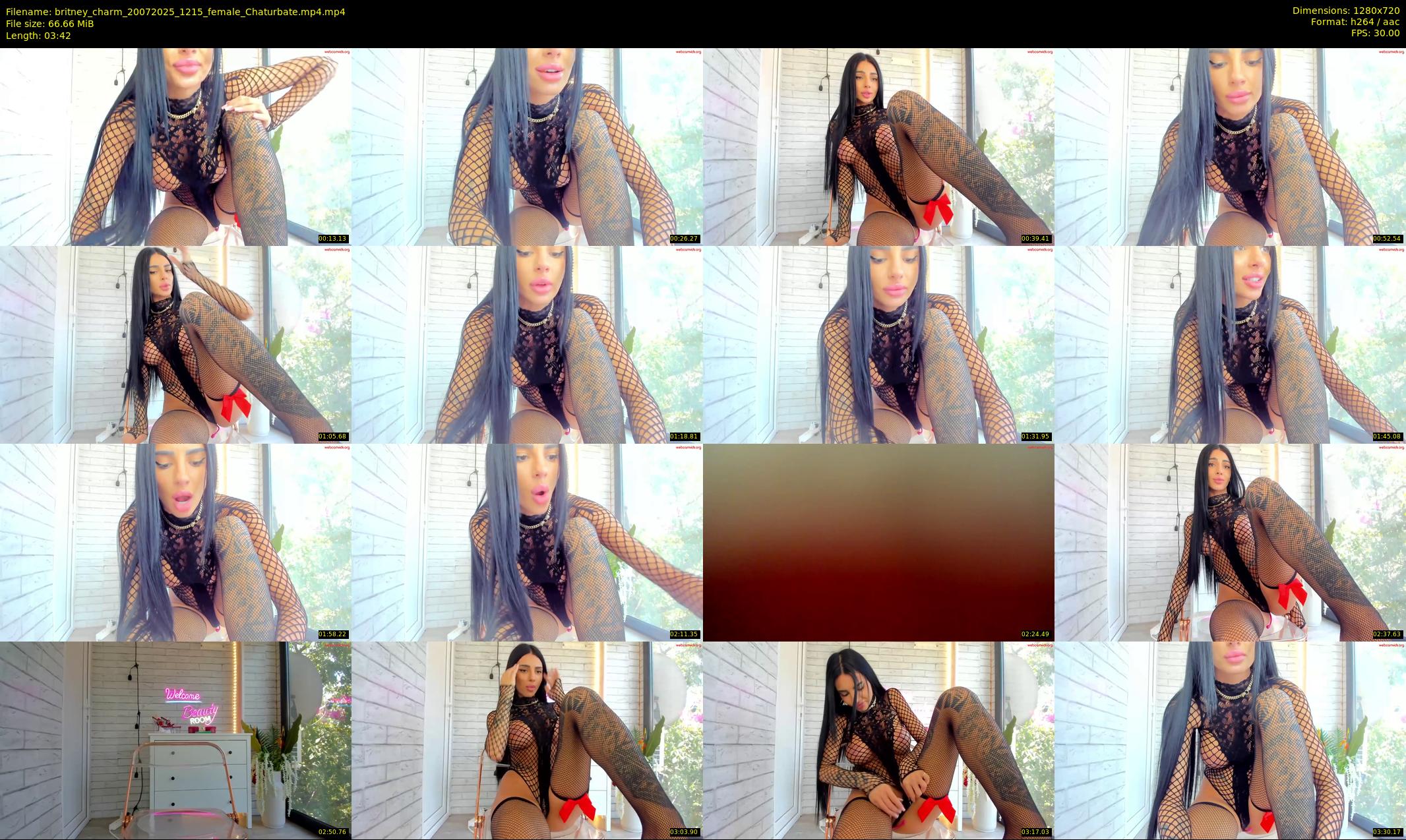 britney_charm — 4 minute Chaturbate female cam show recording, 720p, Jul 20, 2025