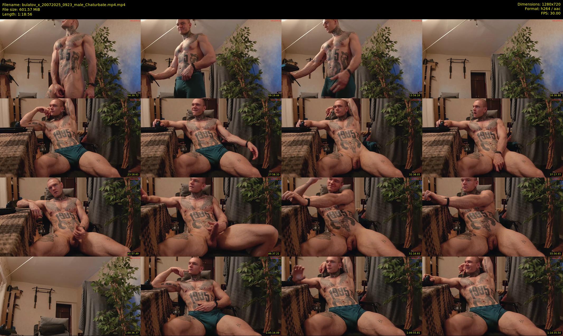 bulatov_x — 79 minute Chaturbate male cam show recording, 720p, Jul 20, 2025