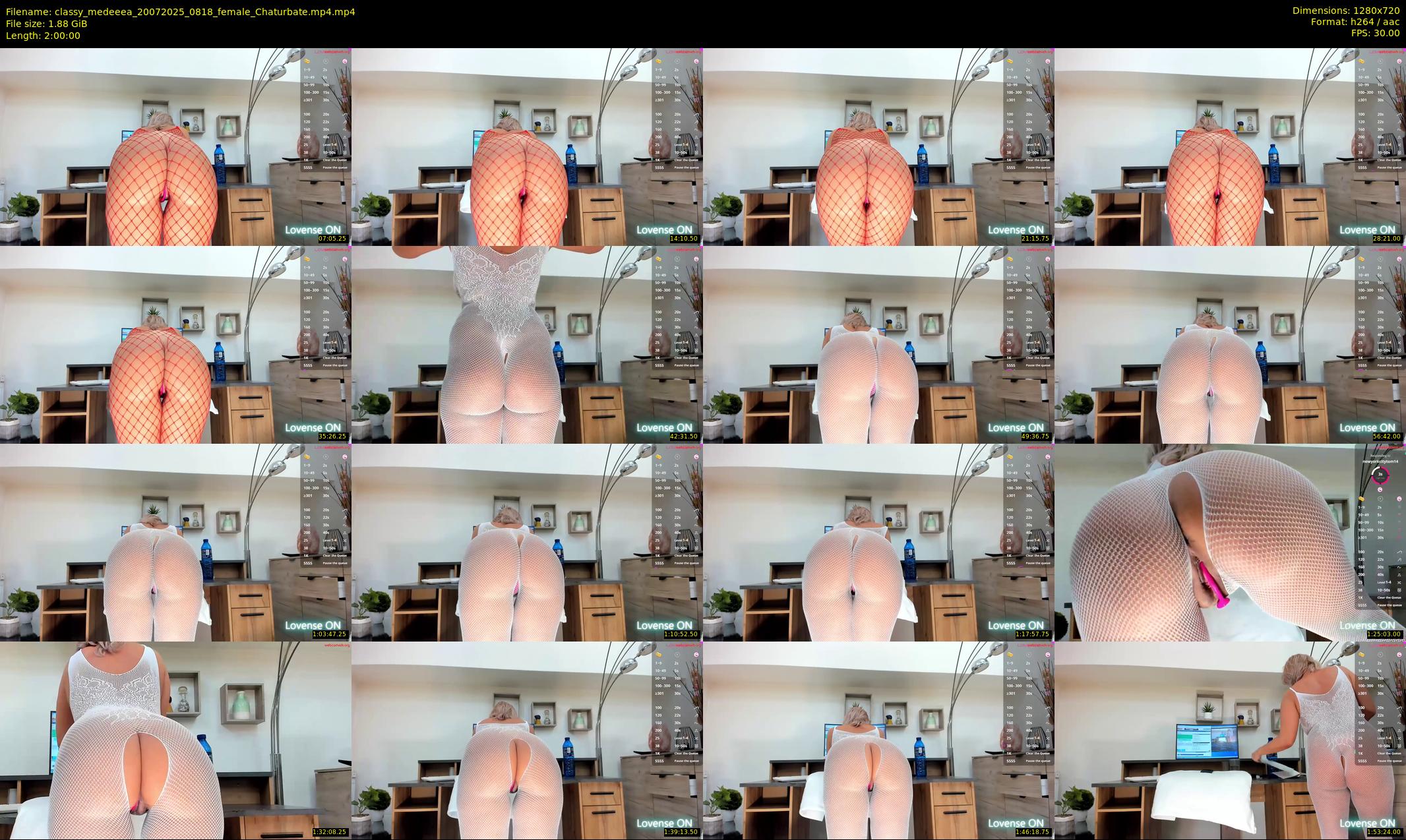 classy_medeeea — 120 minute Chaturbate female cam show recording, 720p, Jul 20, 2025
