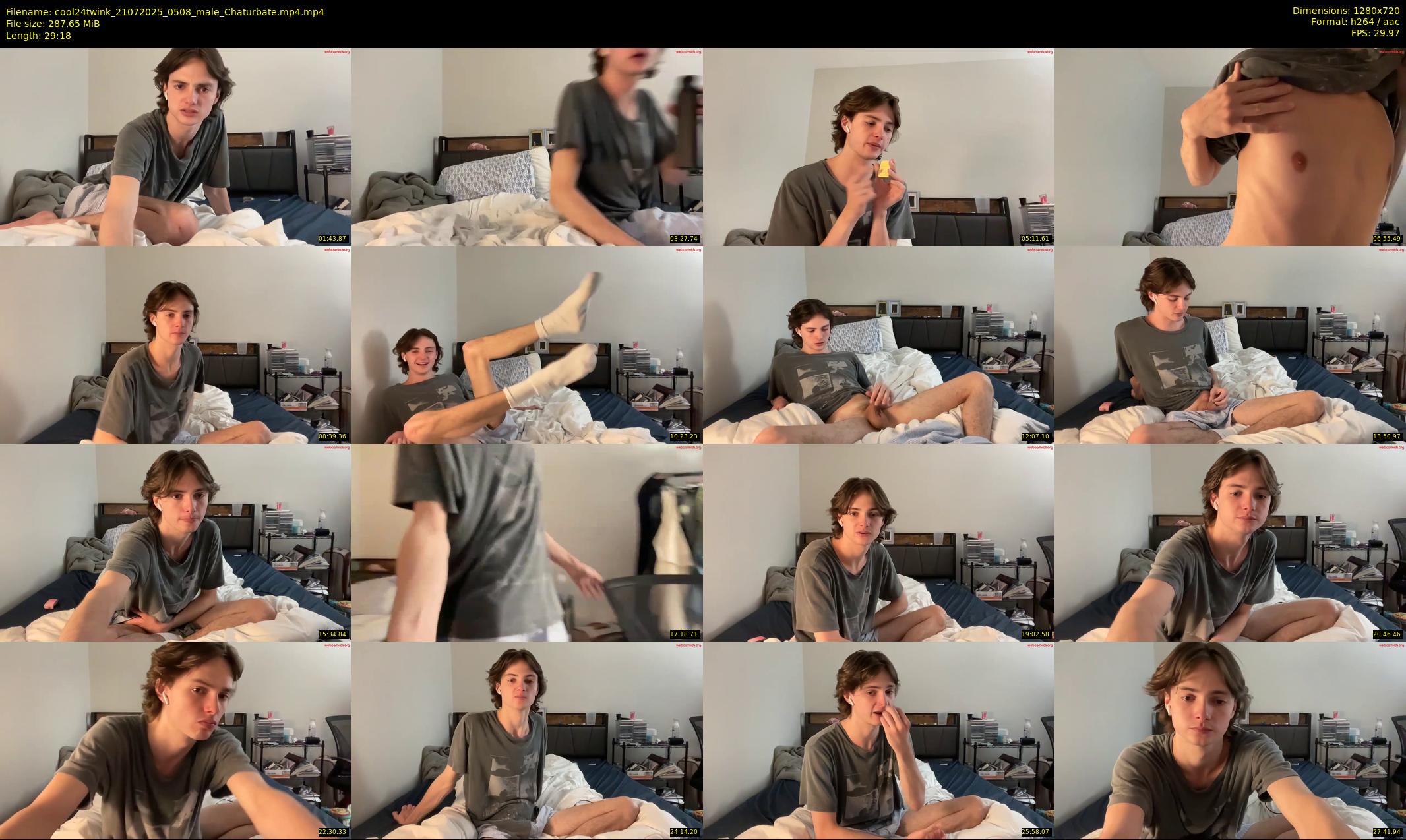 cool24twink — 30 minute Chaturbate male cam show recording, 720p, Jul 21, 2025