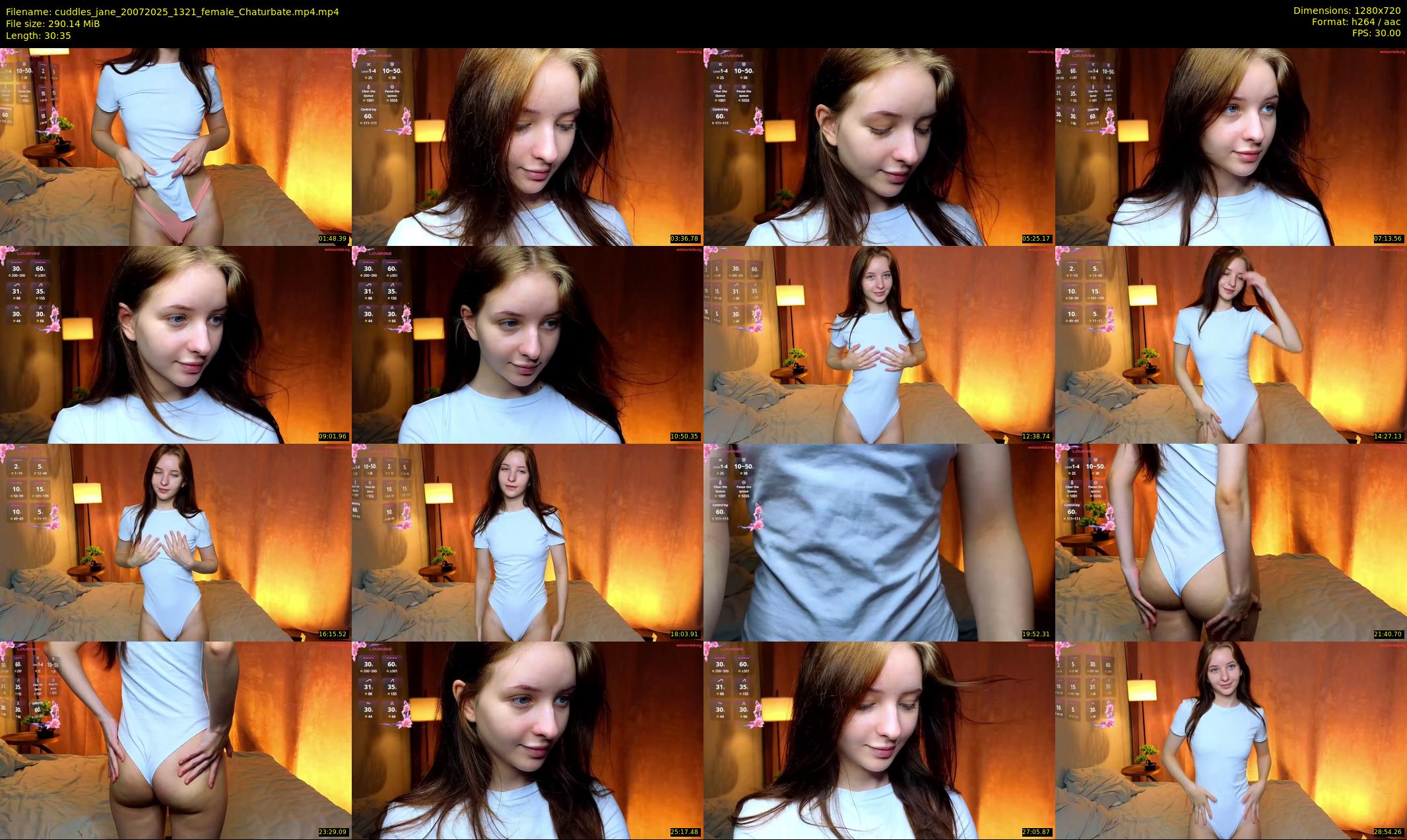 cuddles_jane — 31 minute Chaturbate female cam show recording, 720p, Jul 20, 2025