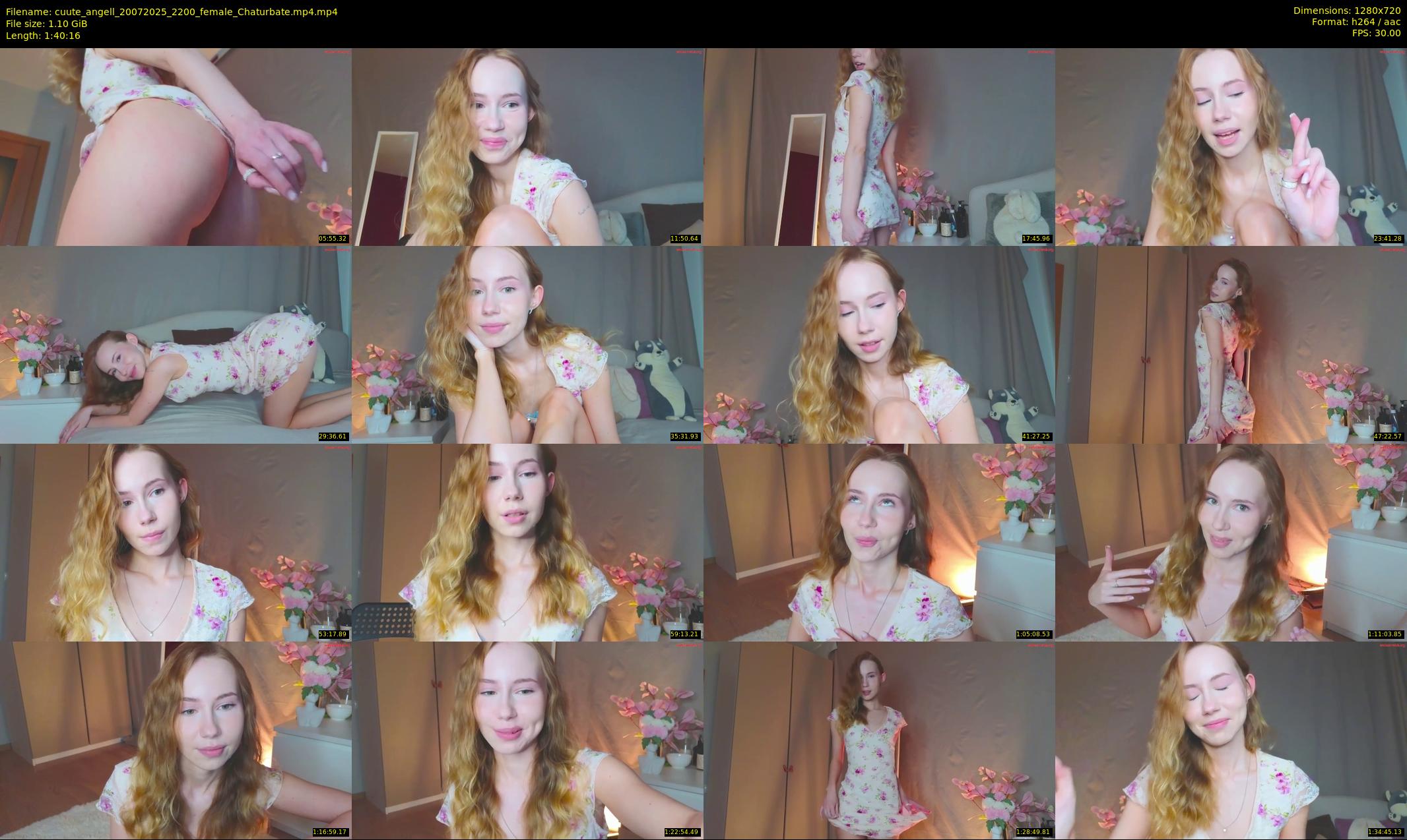 cuute_angell — 101 minute Chaturbate female cam show recording, 720p, Jul 20, 2025