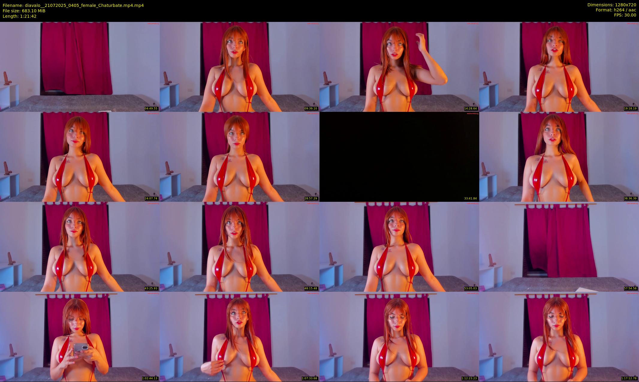 diavalo_ — 82 minute Chaturbate female cam show recording, 720p, Jul 21, 2025