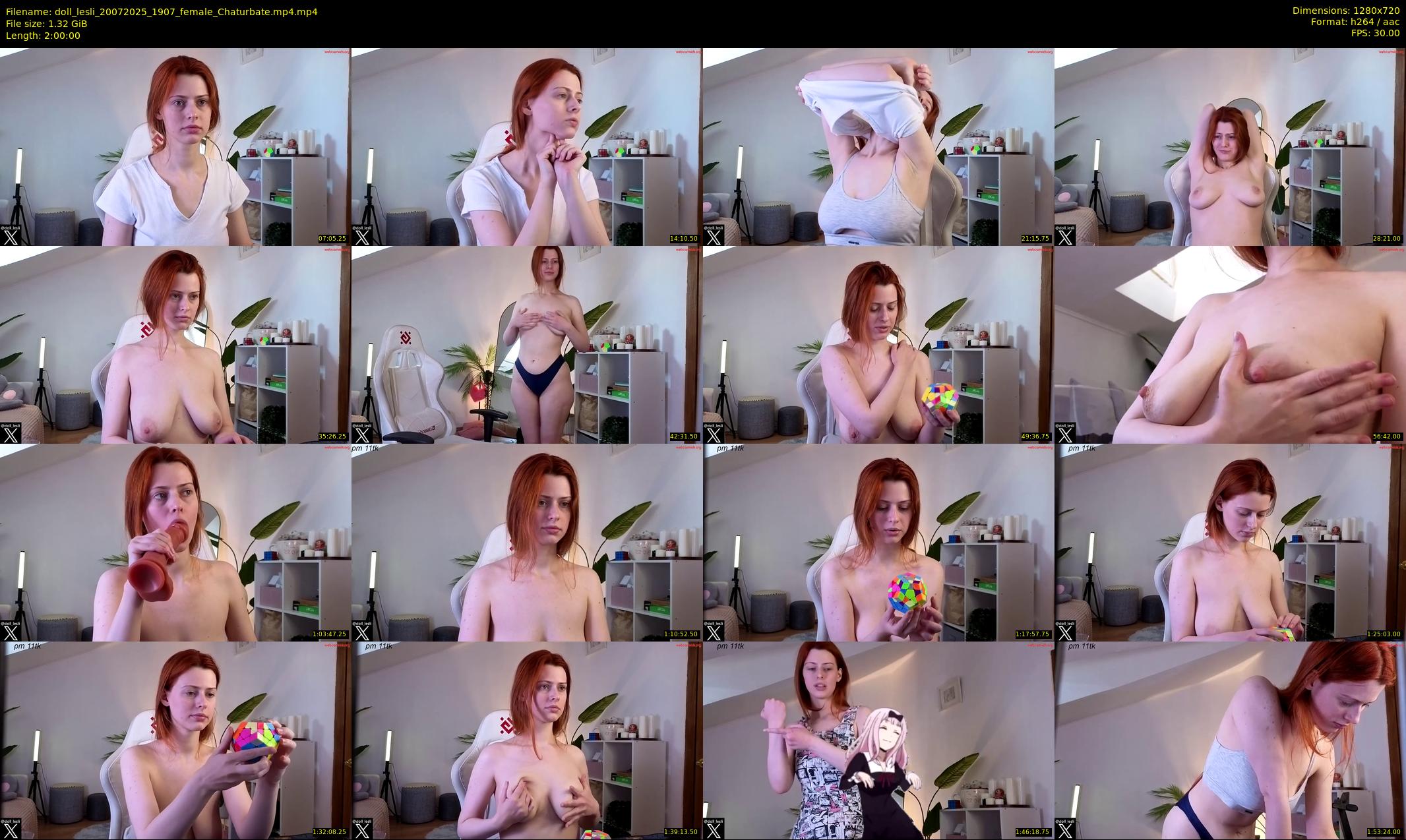 doll_lesli — 120 minute Chaturbate female cam show recording, 720p, Jul 20, 2025