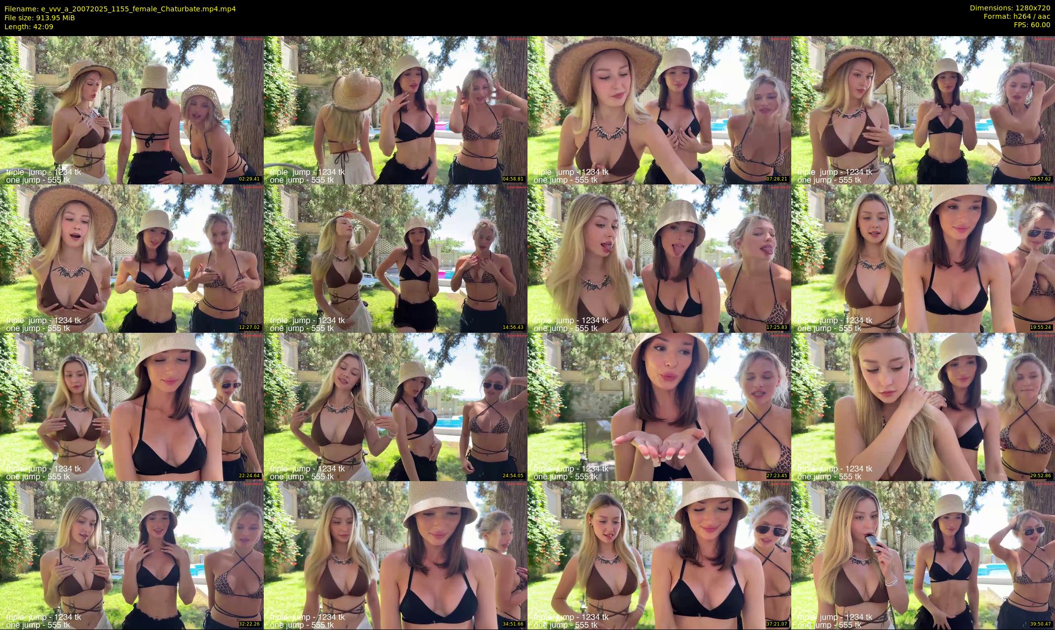 e_vvv_a — 43 minute Chaturbate female cam show recording, 720p, Jul 20, 2025