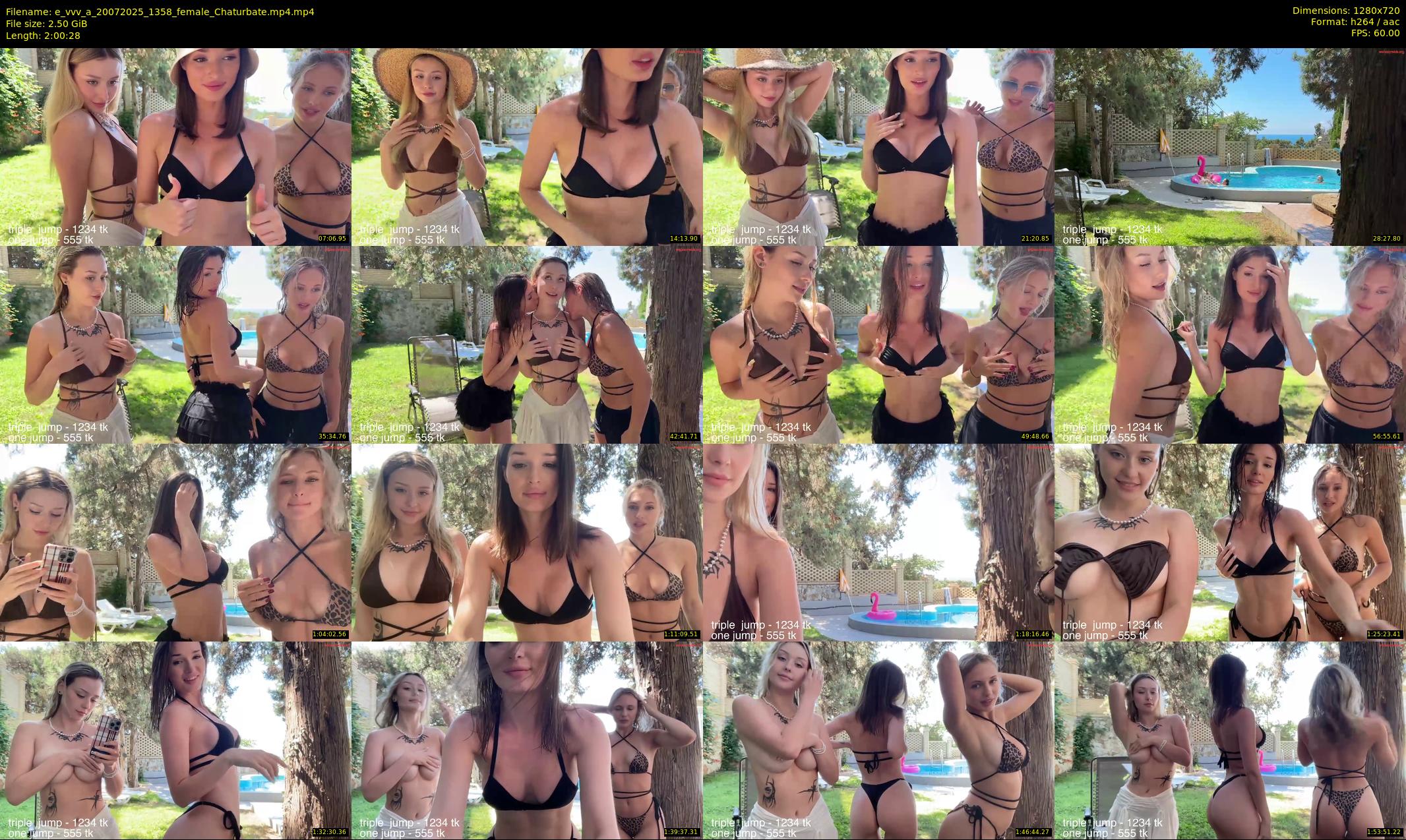 e_vvv_a — 121 minute Chaturbate female cam show recording, 720p, Jul 20, 2025