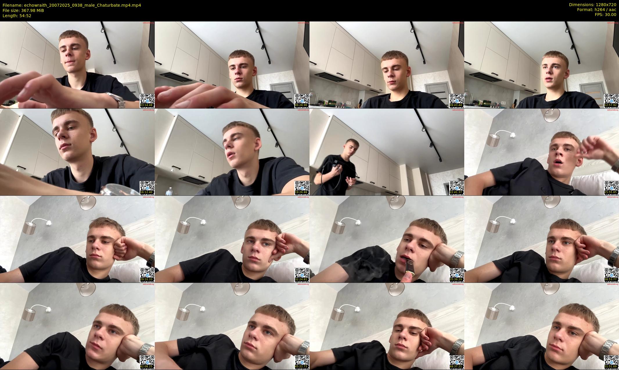 echowraith — 55 minute Chaturbate male cam show recording, 720p, Jul 20, 2025