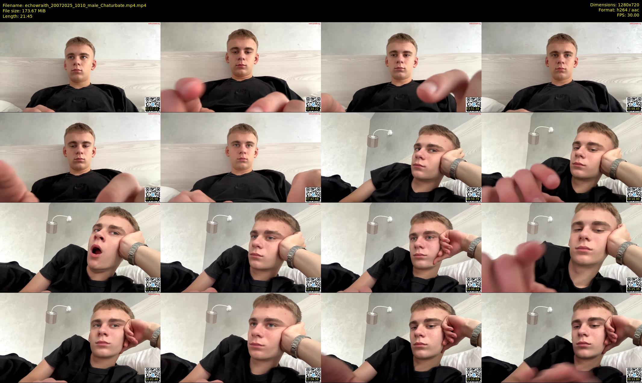 echowraith — 22 minute Chaturbate male cam show recording, 720p, Jul 20, 2025