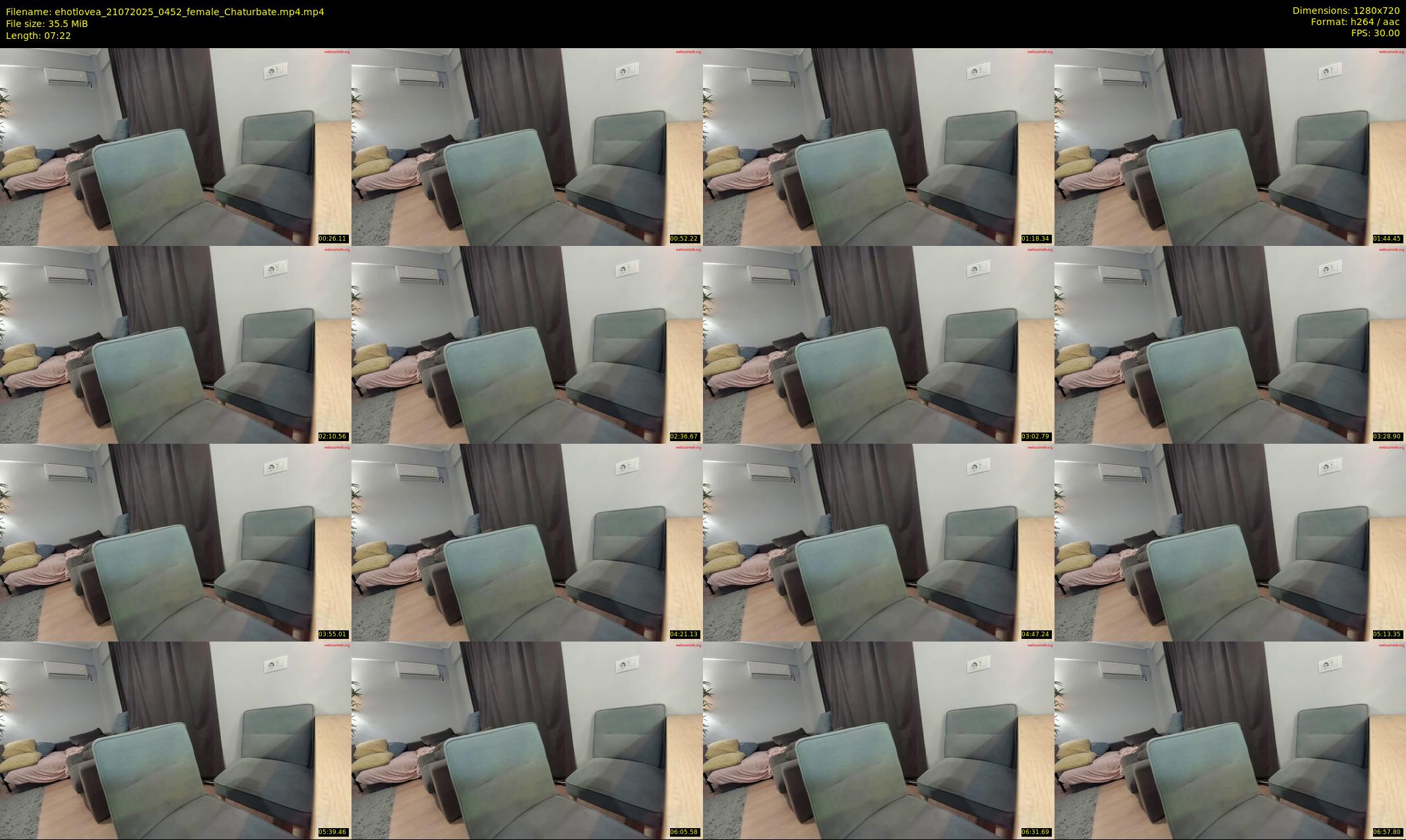 ehotlovea — 8 minute Chaturbate female cam show recording, 720p, Jul 21, 2025