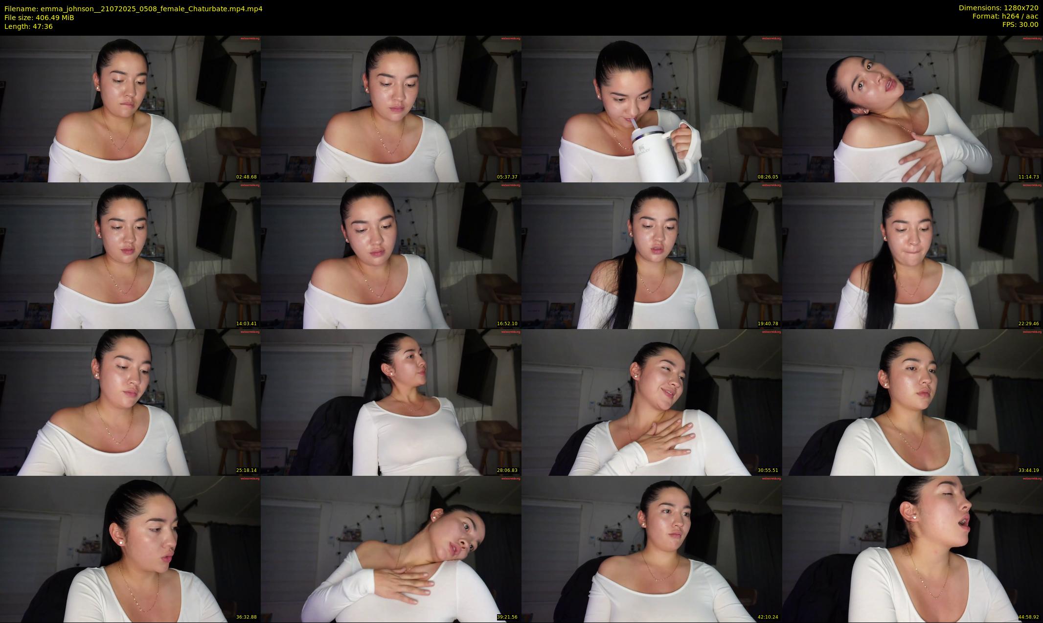 emma_johnson_ — 48 minute Chaturbate female cam show recording, 720p, Jul 21, 2025