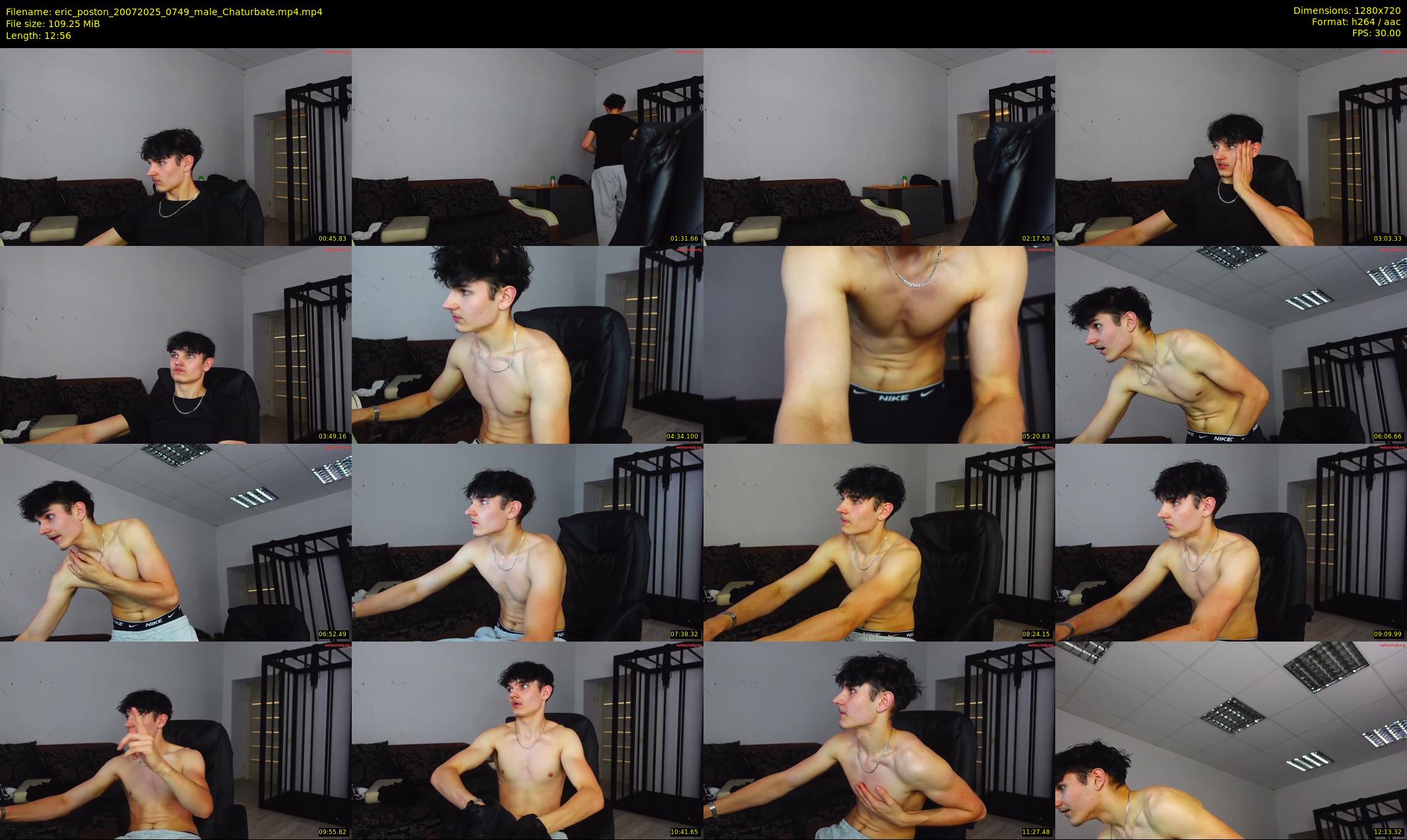 eric_poston — 13 minute Chaturbate male cam show recording, 720p, Jul 20, 2025