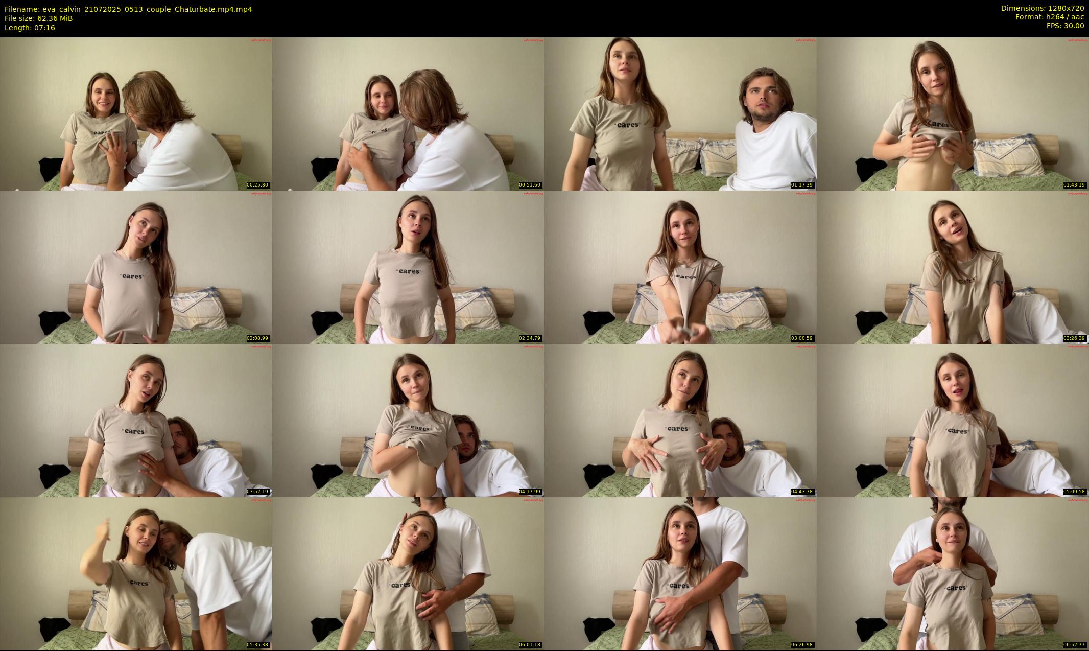 eva_calvin — 8 minute Chaturbate couple cam show recording, 720p, Jul 21, 2025