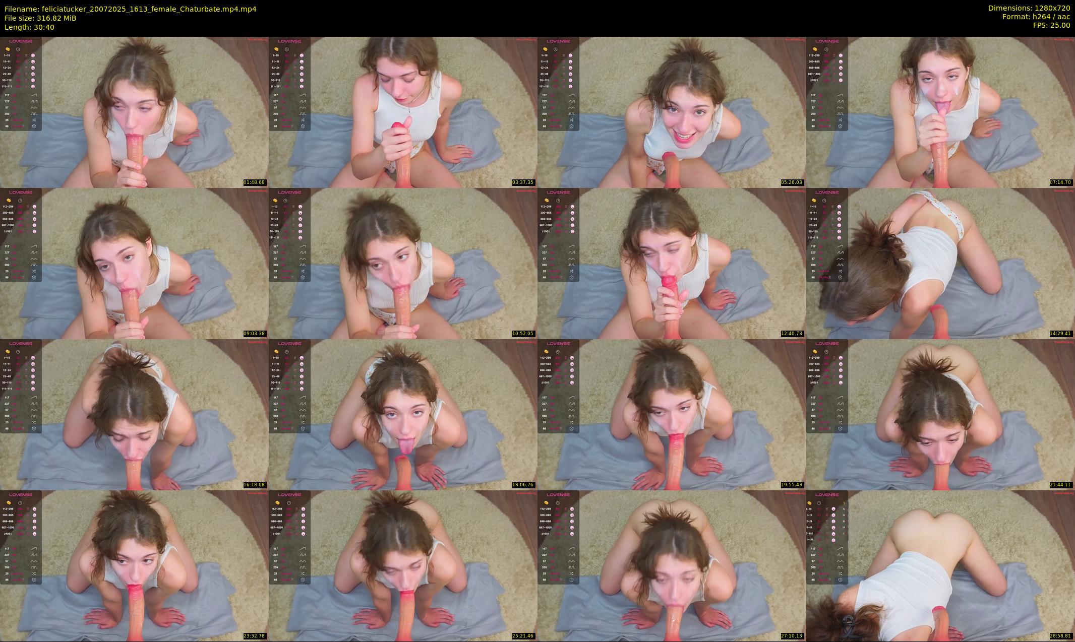 feliciatucker — 31 minute Chaturbate female cam show recording, 720p, Jul 20, 2025