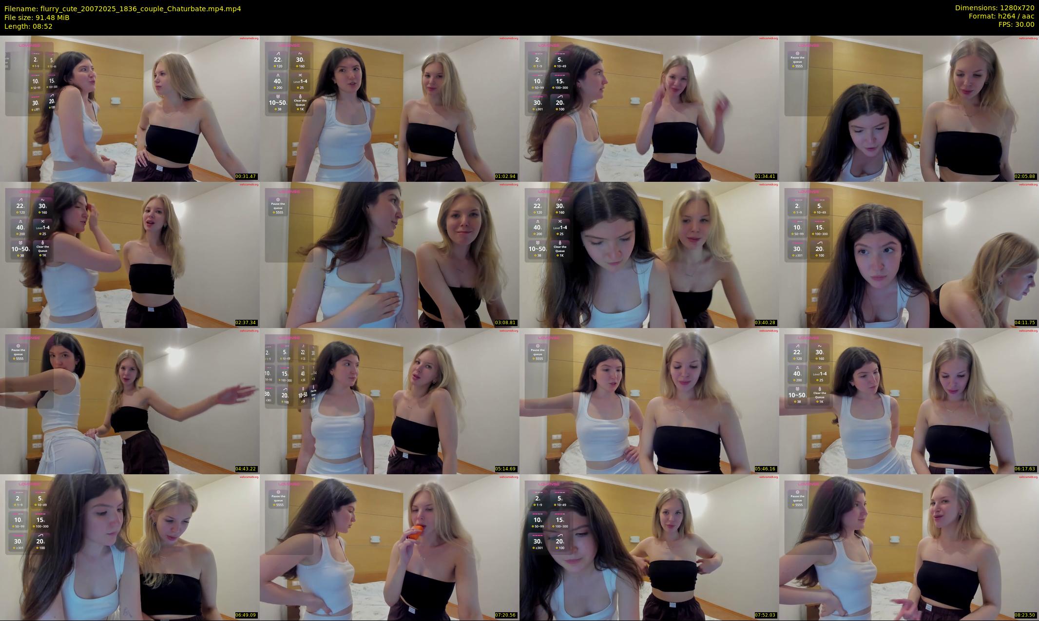 flurry_cute — 9 minute Chaturbate couple cam show recording, 720p, Jul 20, 2025
