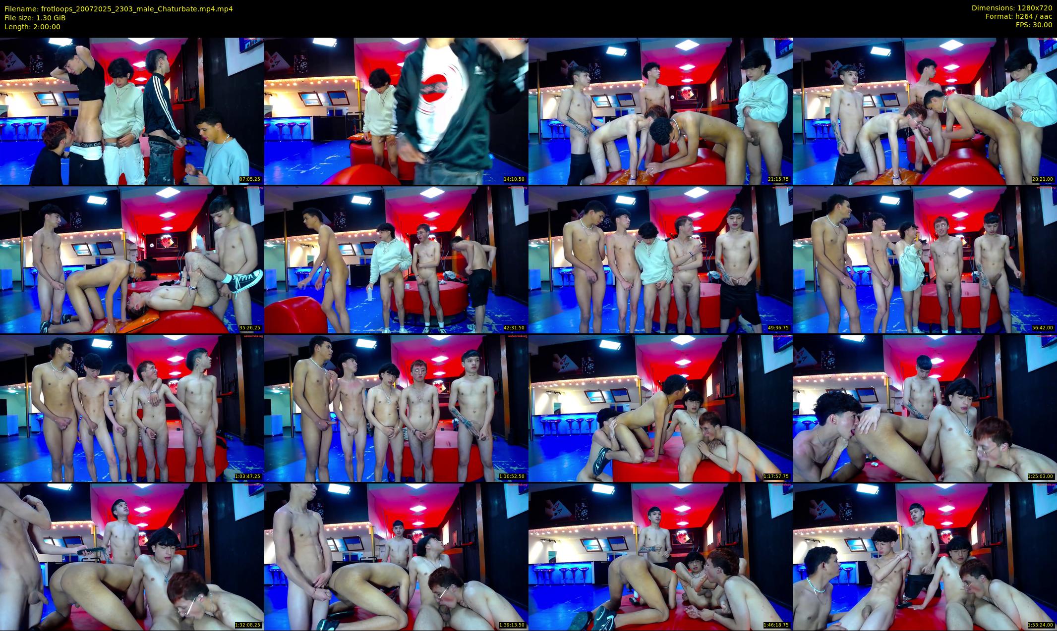 frotloops — 120 minute Chaturbate male cam show recording, 720p, Jul 20, 2025