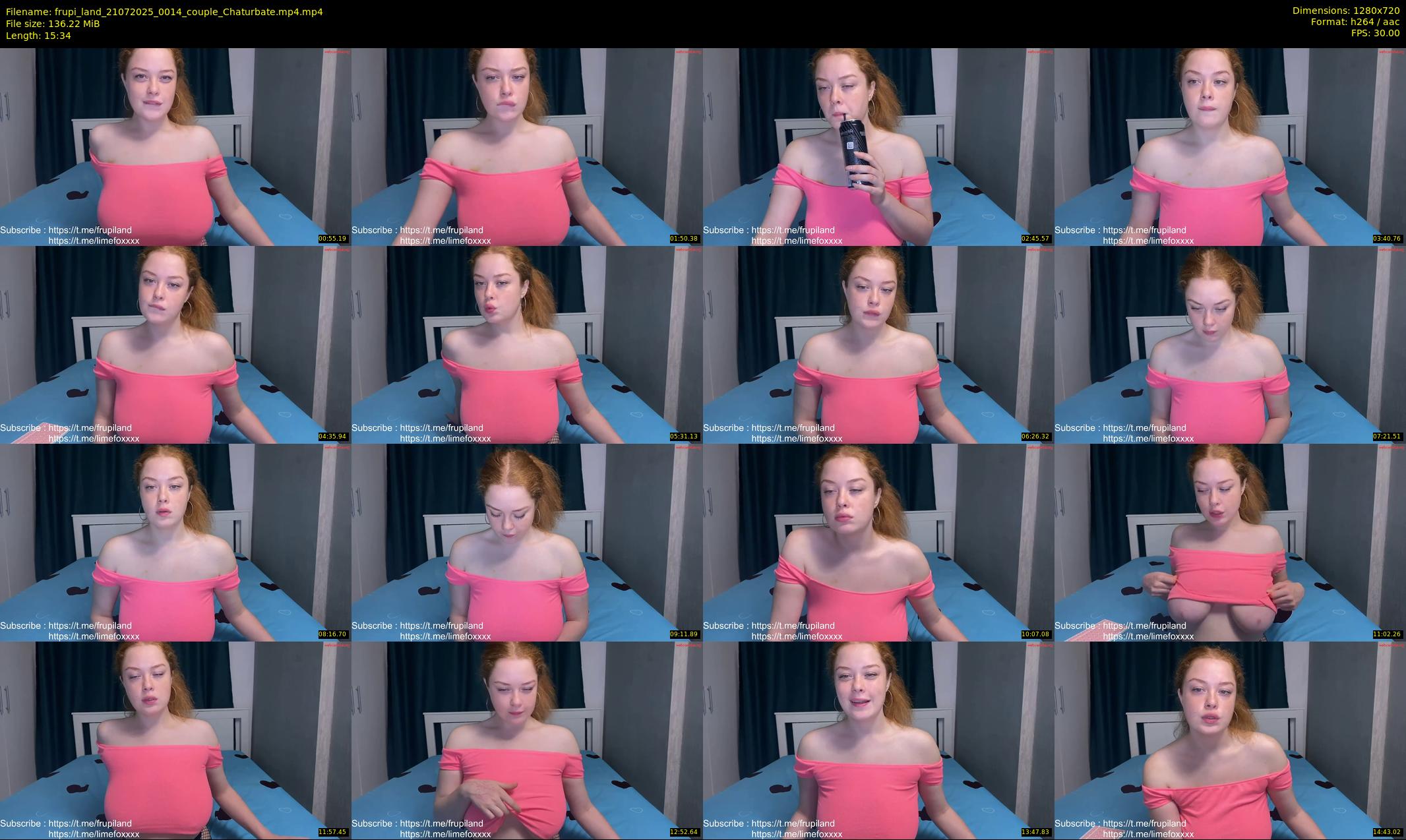 frupi_land — 16 minute Chaturbate couple cam show recording, 720p, Jul 21, 2025