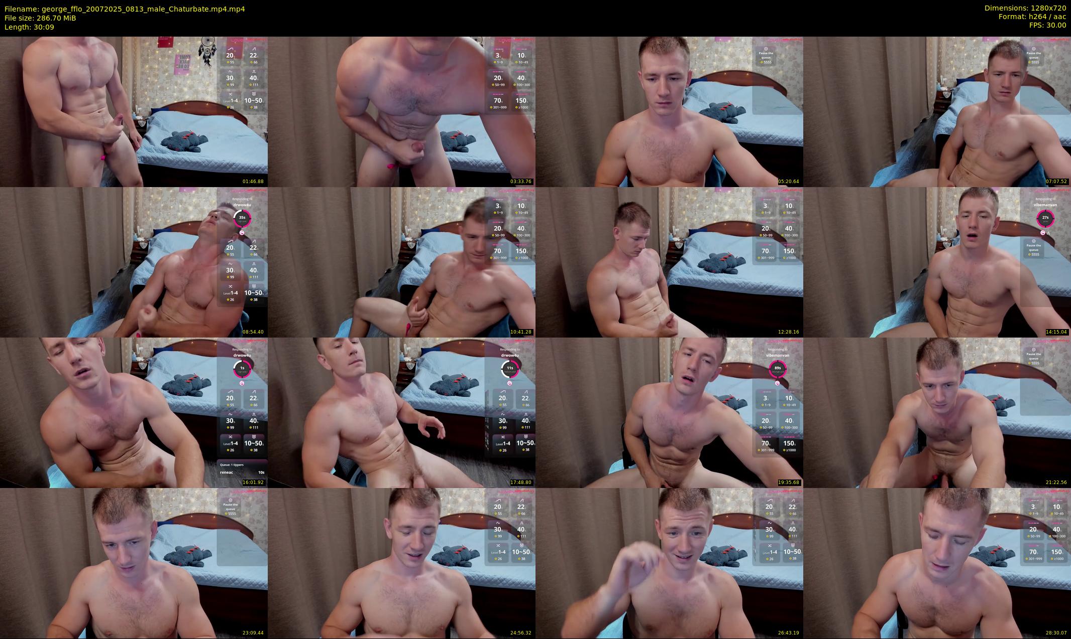 george_fflo — 31 minute Chaturbate male cam show recording, 720p, Jul 20, 2025