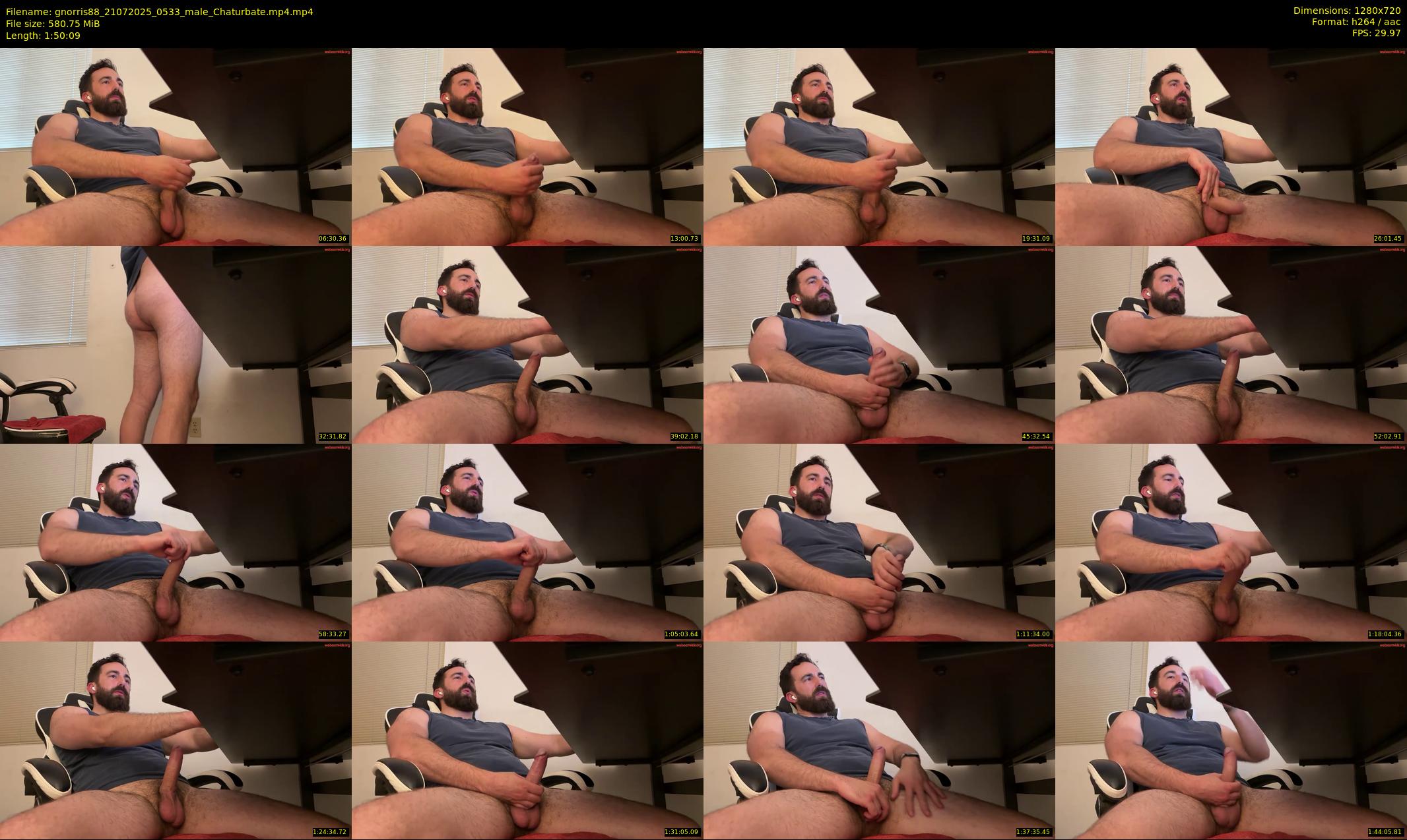 gnorris88 — 111 minute Chaturbate male cam show recording, 720p, Jul 21, 2025