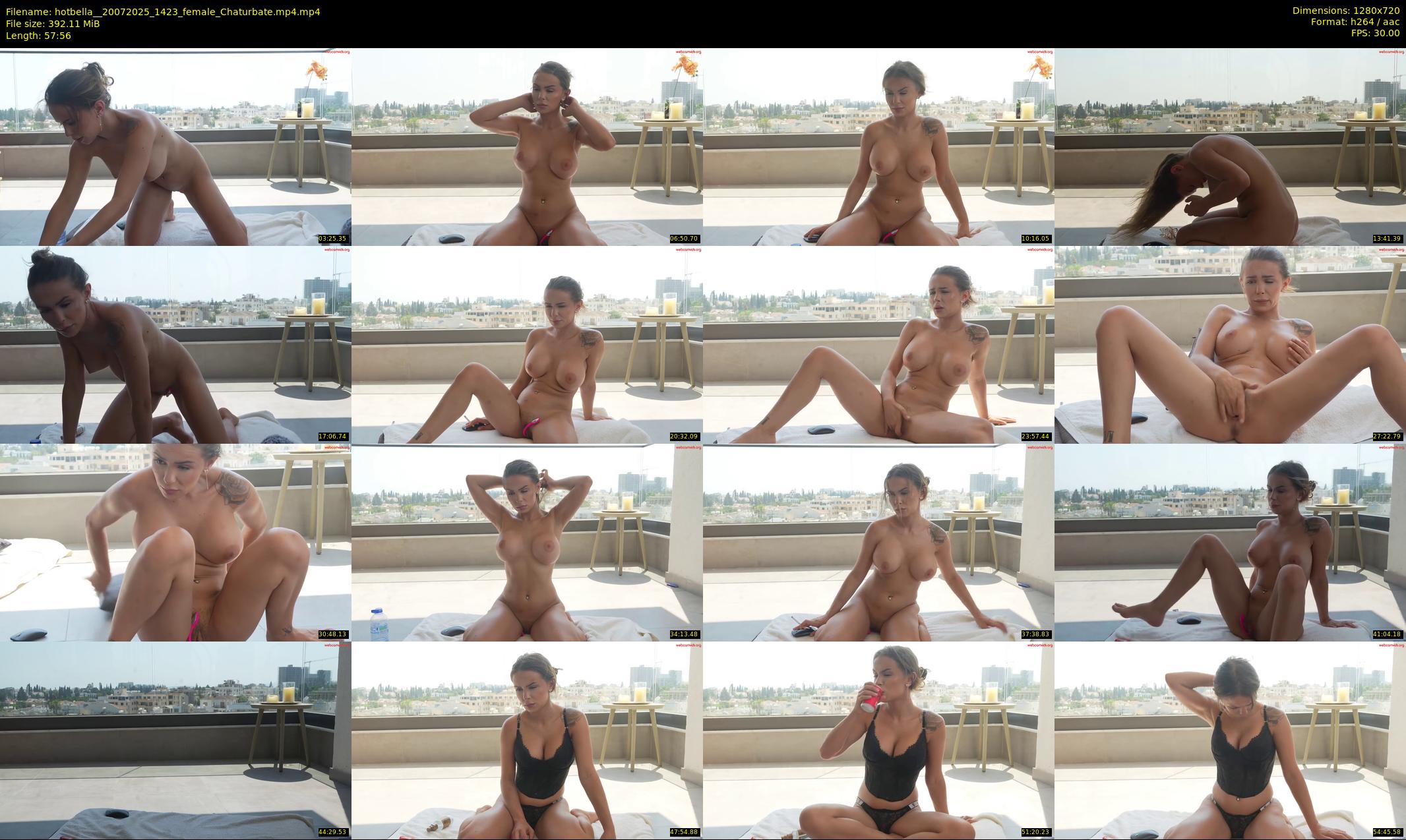 hotbella_ — 58 minute Chaturbate female cam show recording, 720p, Jul 20, 2025