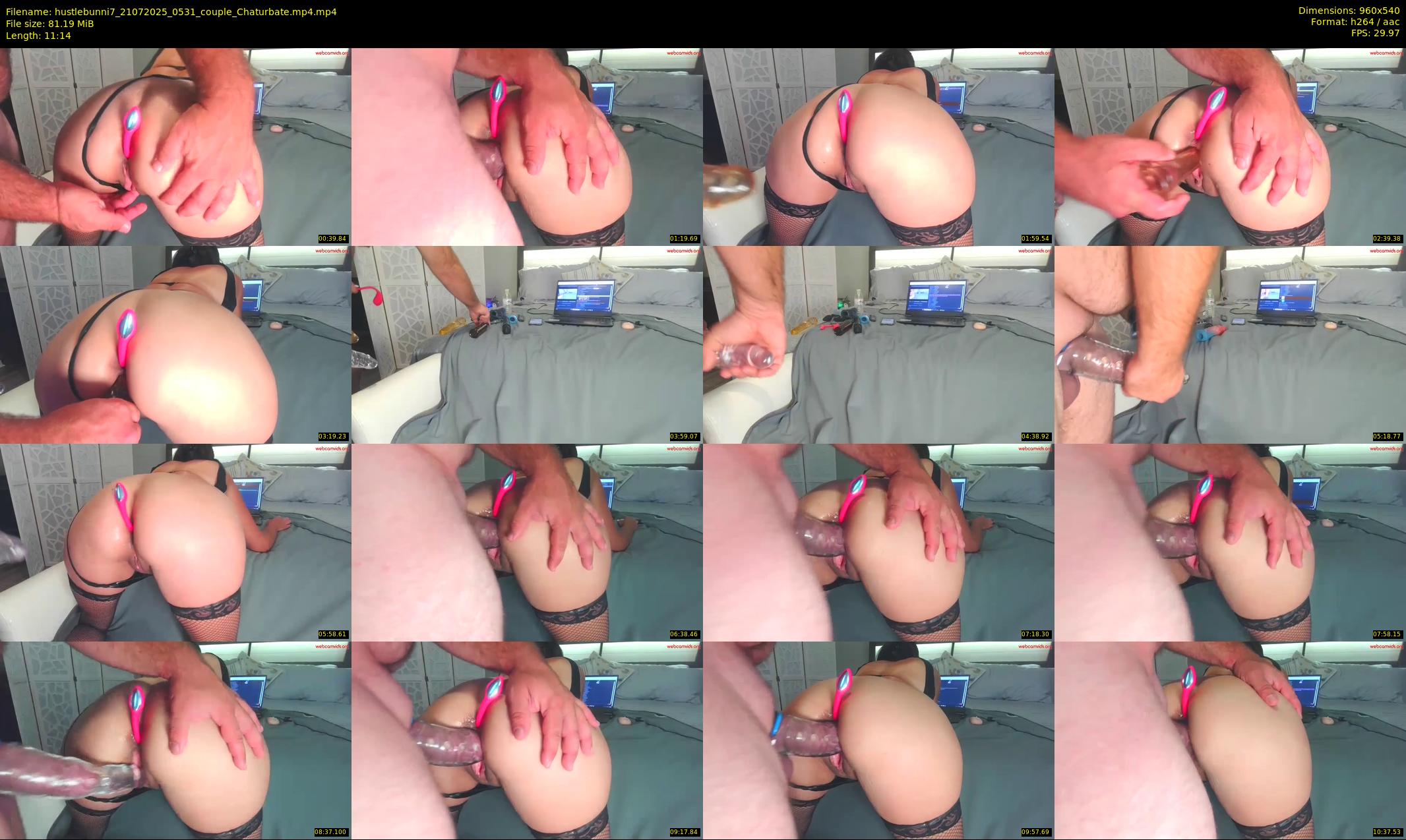 hustlebunni7 — 12 minute Chaturbate female cam show recording, 480p, Jul 21, 2025