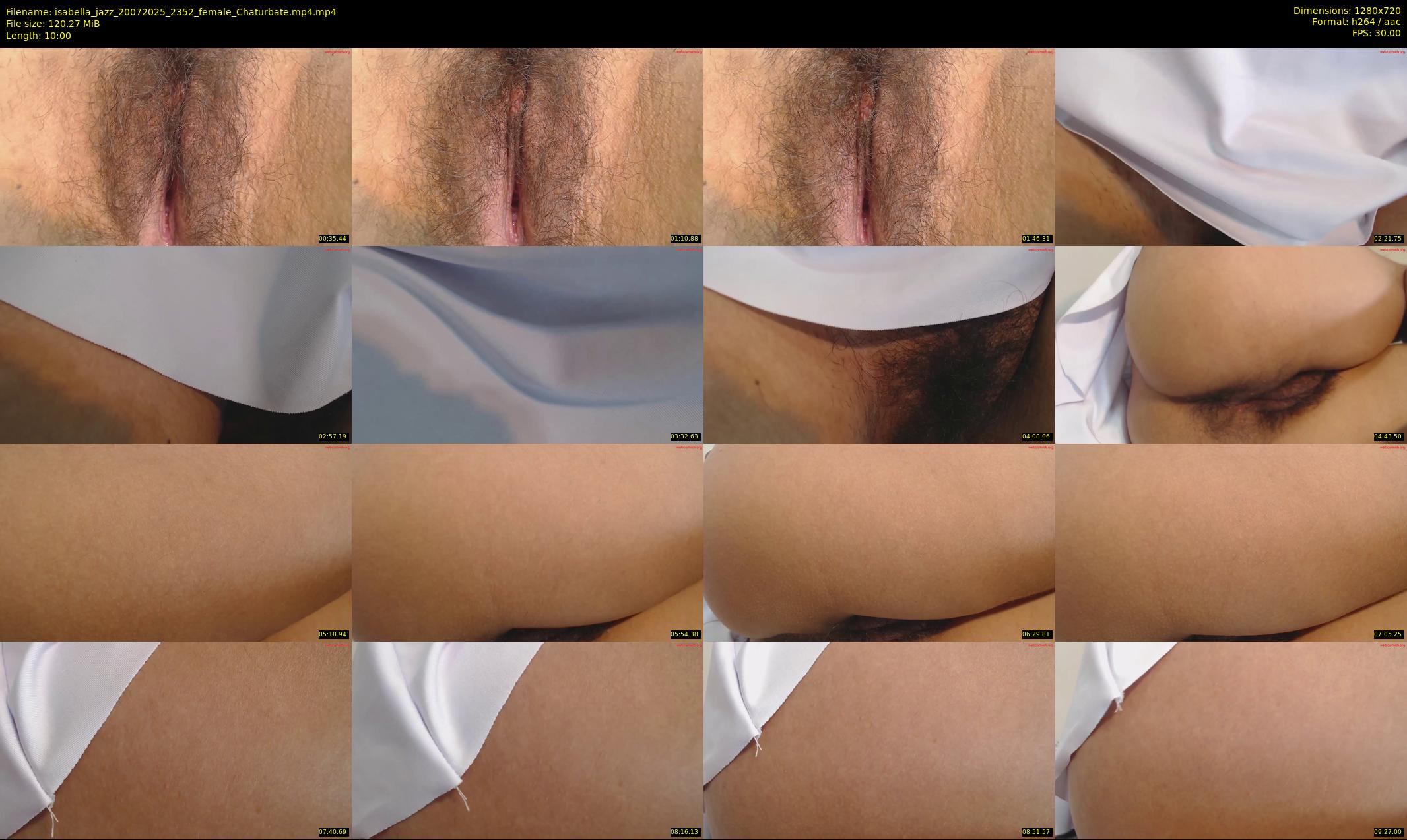isabella_jazz — 10 minute Chaturbate female cam show recording, 720p, Jul 20, 2025