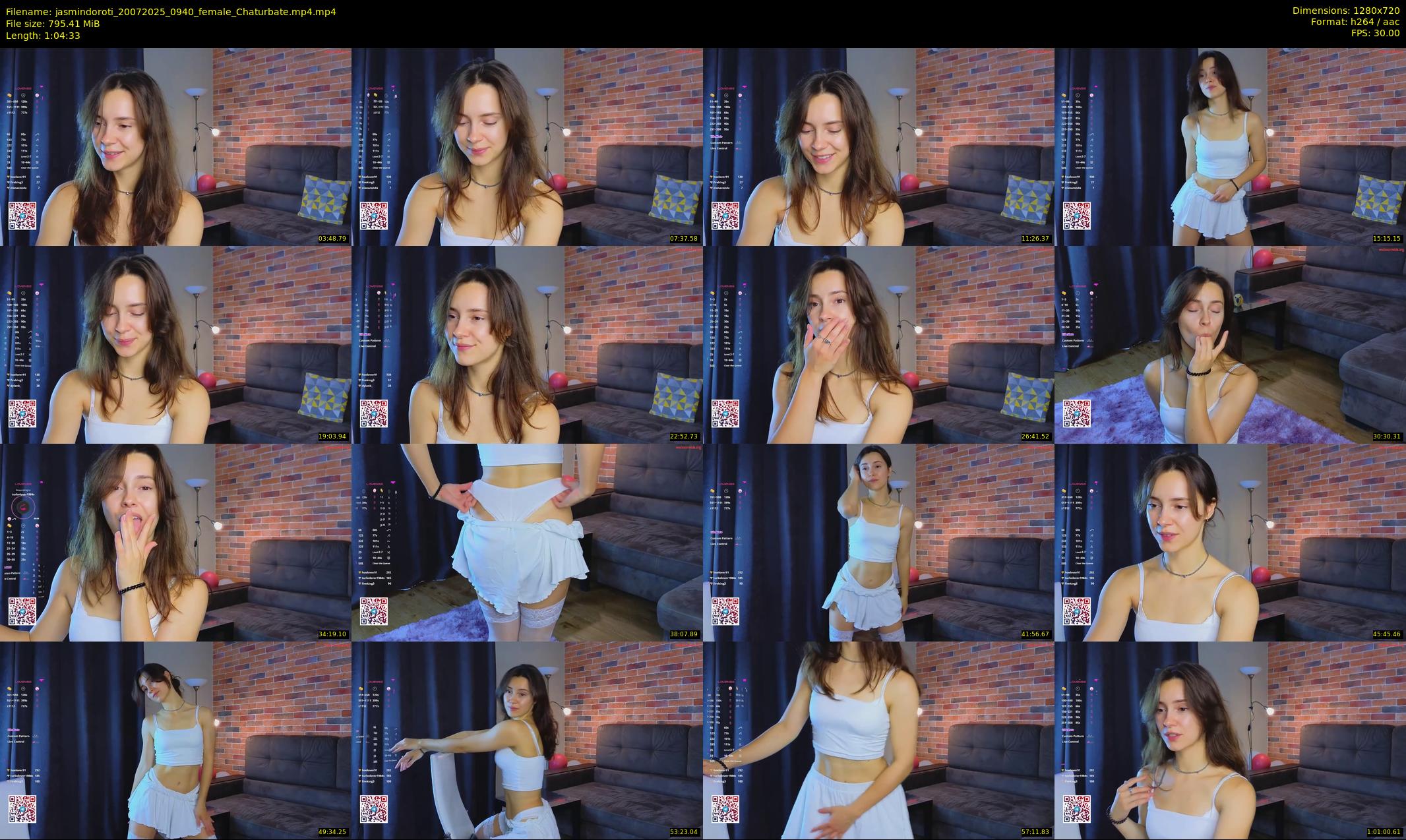 jasmindoroti — 65 minute Chaturbate female cam show recording, 720p, Jul 20, 2025