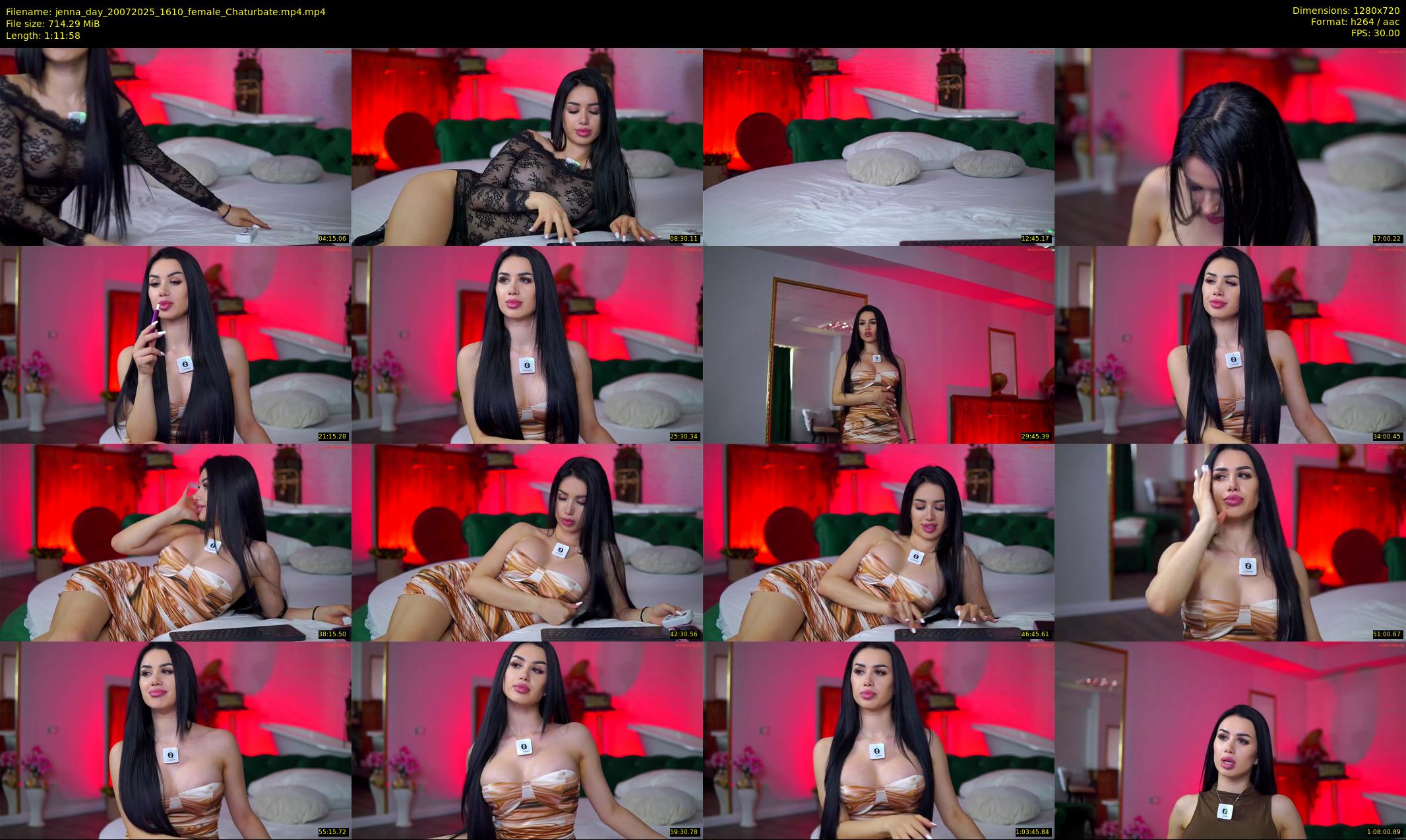 jenna_day — 72 minute Chaturbate female cam show recording, 720p, Jul 20, 2025
