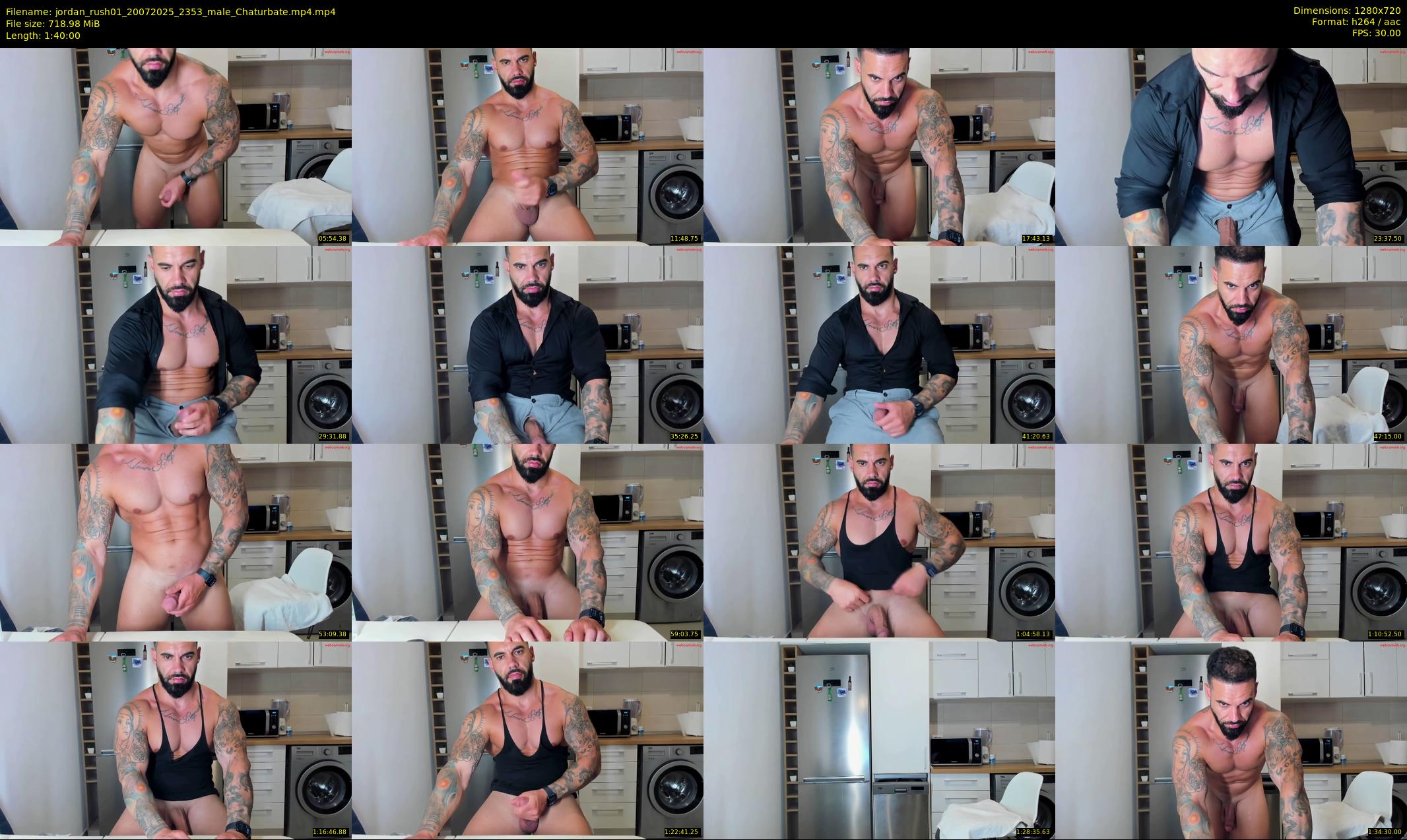 jordan_rush01 — 100 minute Chaturbate male cam show recording, 720p, Jul 20, 2025
