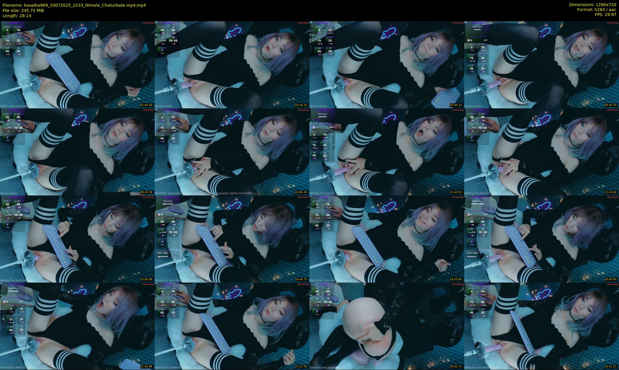 kasatka969 — 29 minute Chaturbate female cam show recording, 720p, Jul 20, 2025