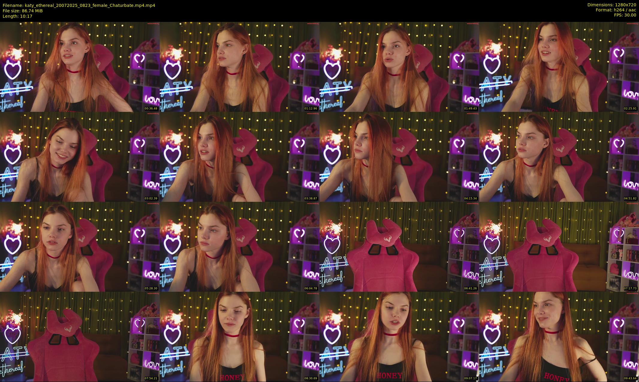 katy_ethereal — 11 minute Chaturbate female cam show recording, 720p, Jul 20, 2025