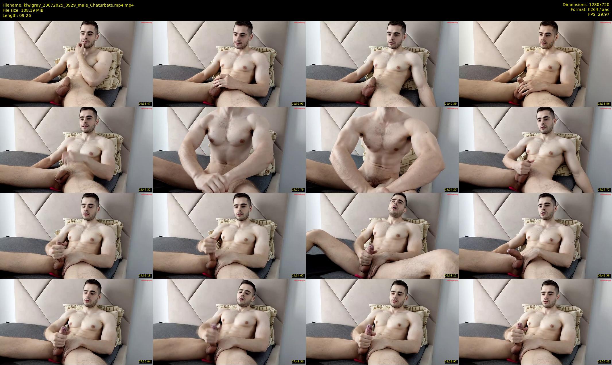 kiwigray — 10 minute Chaturbate male cam show recording, 720p, Jul 20, 2025