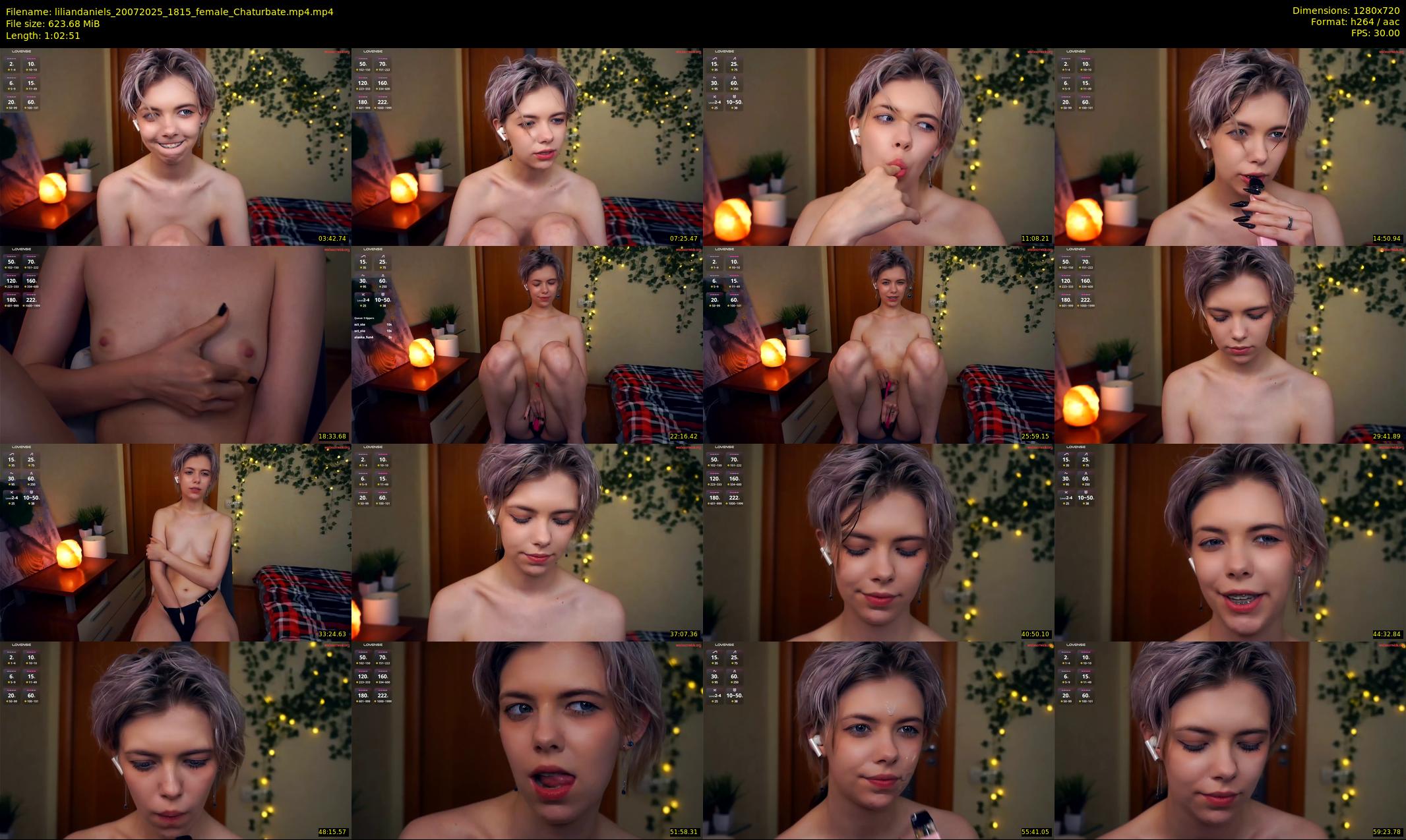 liliandaniels — 63 minute Chaturbate female cam show recording, 720p, Jul 20, 2025