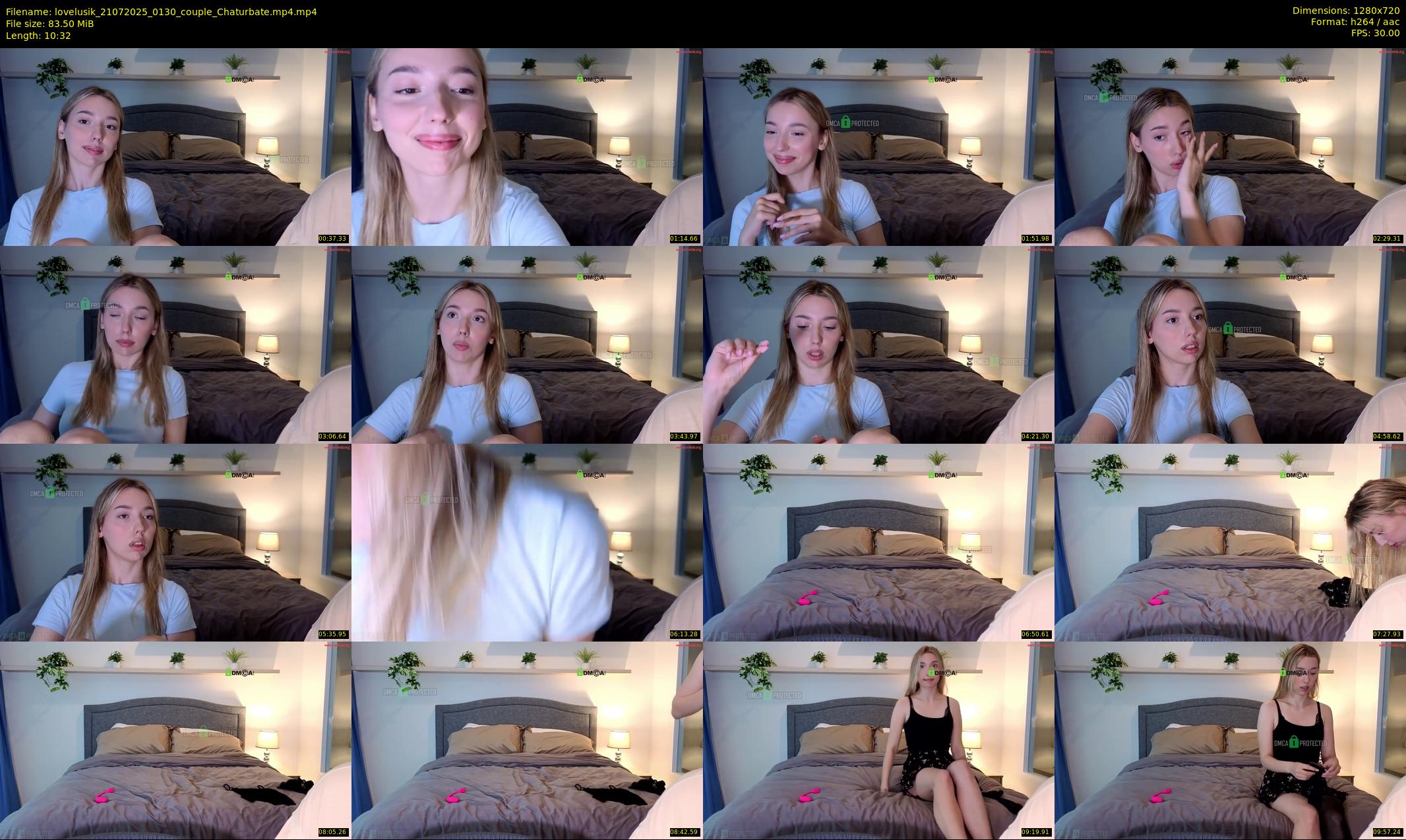 lovelusik — 11 minute Chaturbate couple cam show recording, 720p, Jul 21, 2025