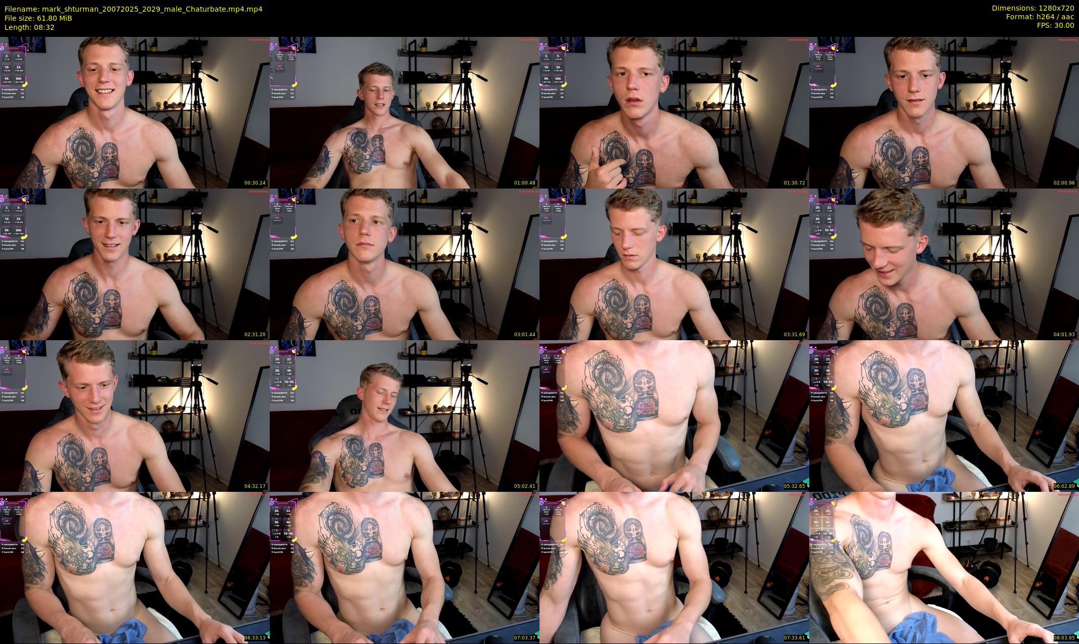 mark_shturman — 9 minute Chaturbate male cam show recording, 720p, Jul 20, 2025