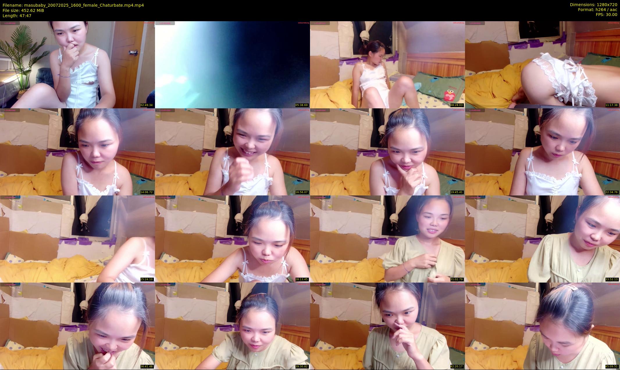 masubaby — 48 minute Chaturbate female cam show recording, 720p, Jul 20, 2025