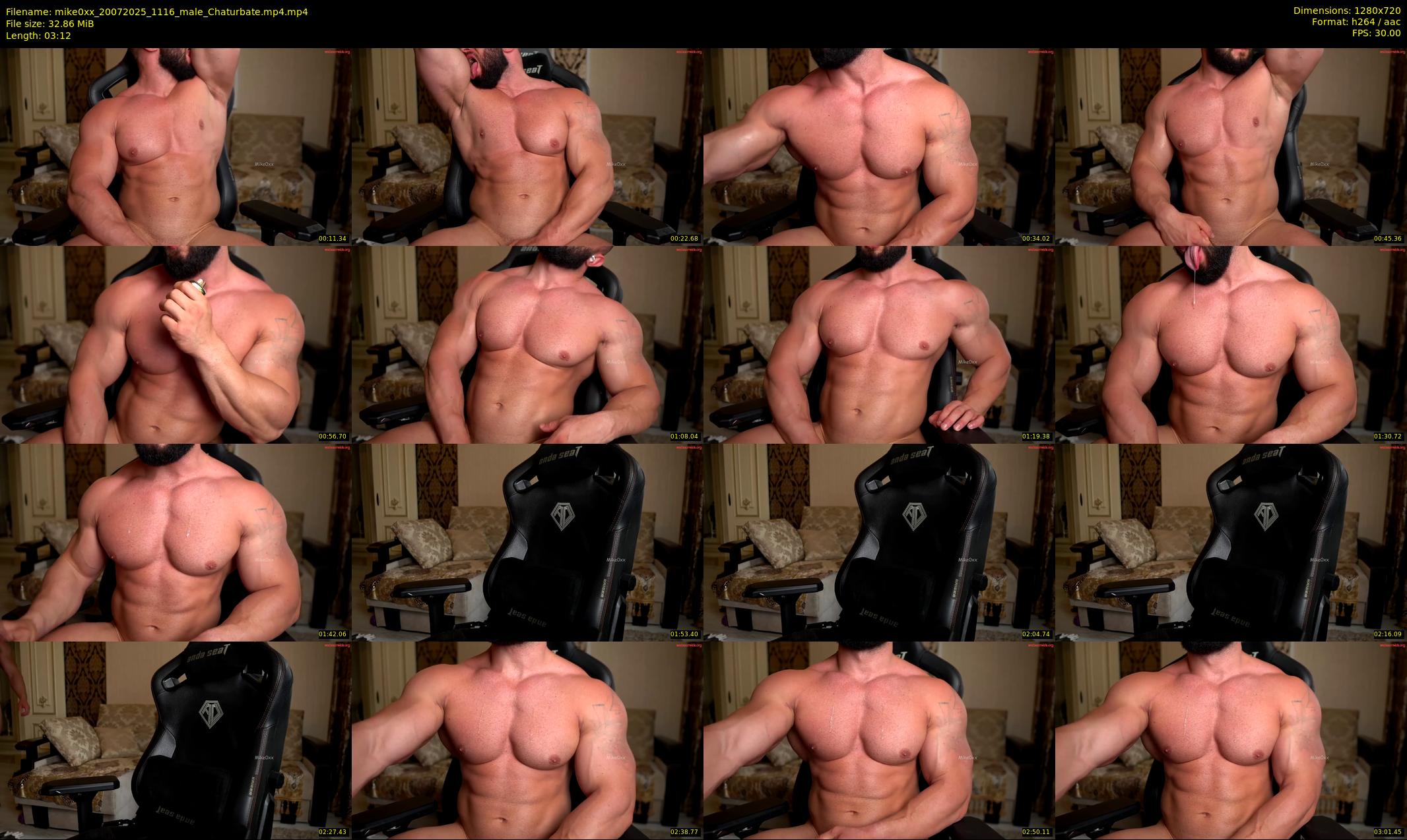 mike0xx — 4 minute Chaturbate male cam show recording, 720p, Jul 20, 2025