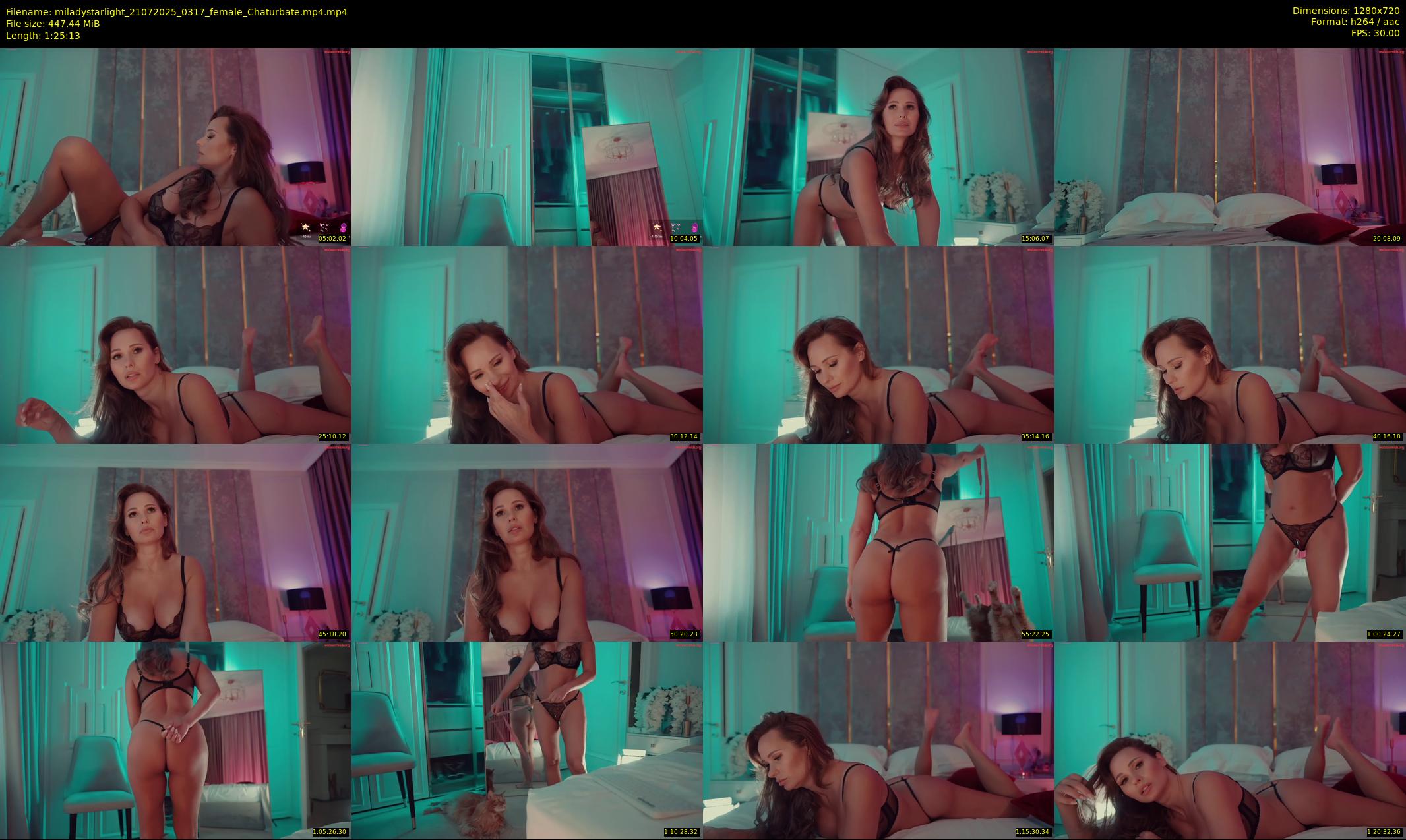 miladystarlight — 86 minute Chaturbate female cam show recording, 720p, Jul 21, 2025
