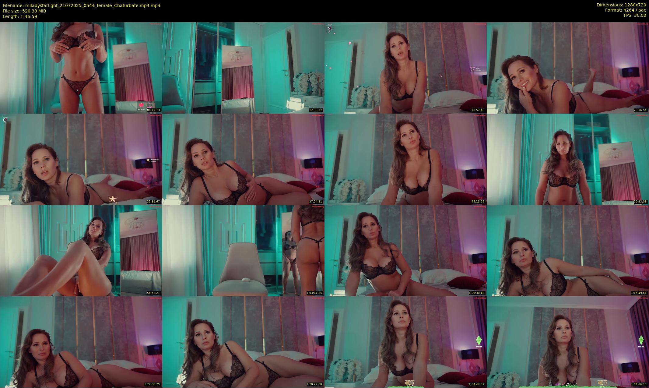 miladystarlight — 107 minute Chaturbate female cam show recording, 720p, Jul 21, 2025