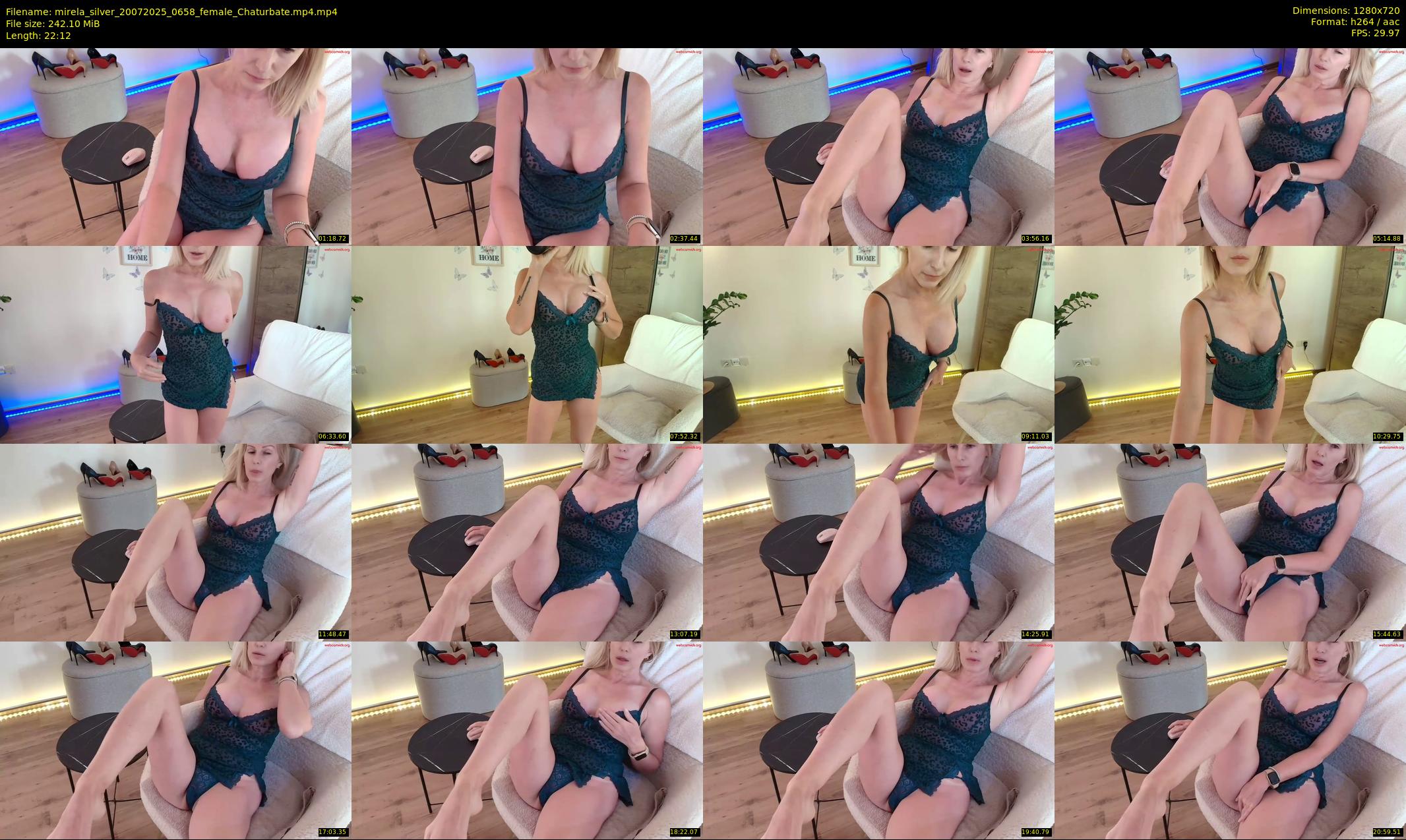 mirela_silver — 23 minute Chaturbate female cam show recording, 720p, Jul 20, 2025