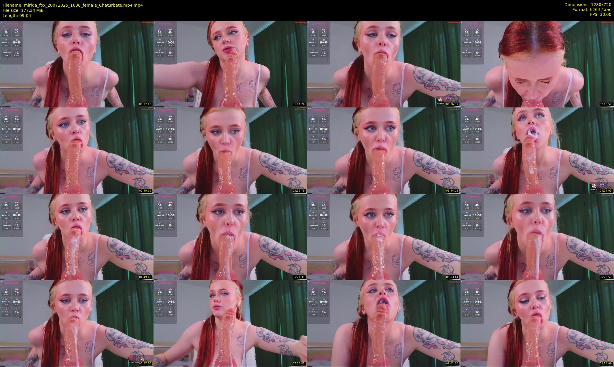 mirida_fox — 10 minute Chaturbate female cam show recording, 720p, Jul 20, 2025